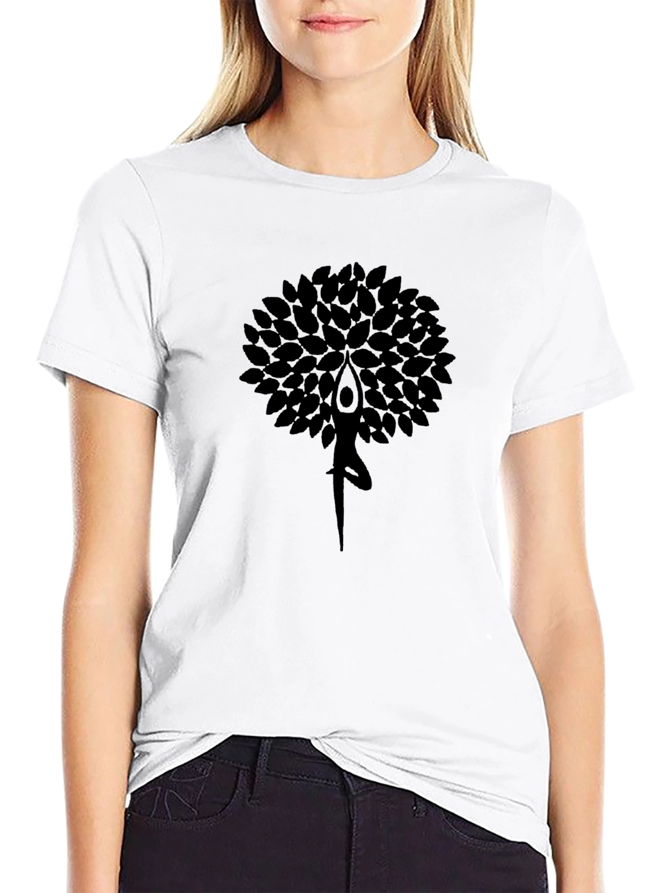 Yoga Tree Graphic Tee - Relaxed Fit