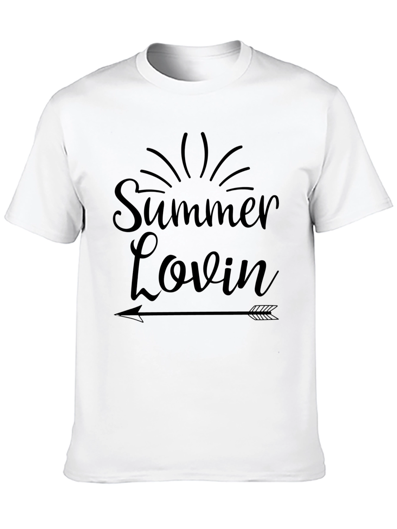 Summer Lovin Arrow Graphic Tee - Casual Style