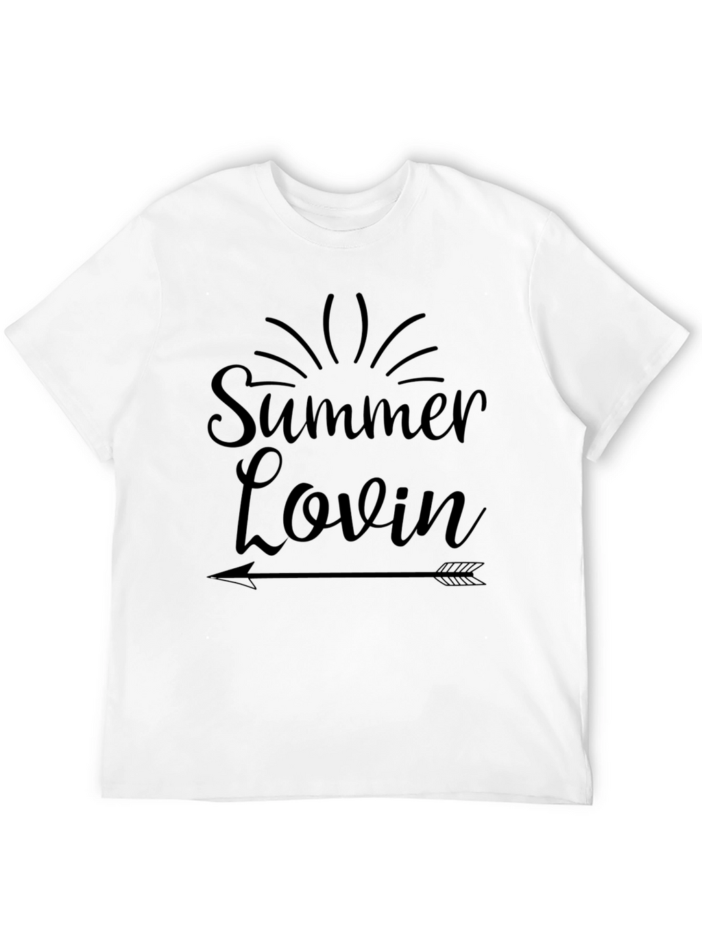 Summer Lovin Arrow Graphic Tee - Casual Style