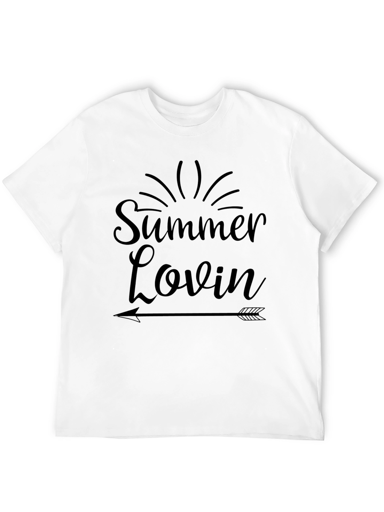Summer Lovin Arrow Graphic Tee - Casual Style