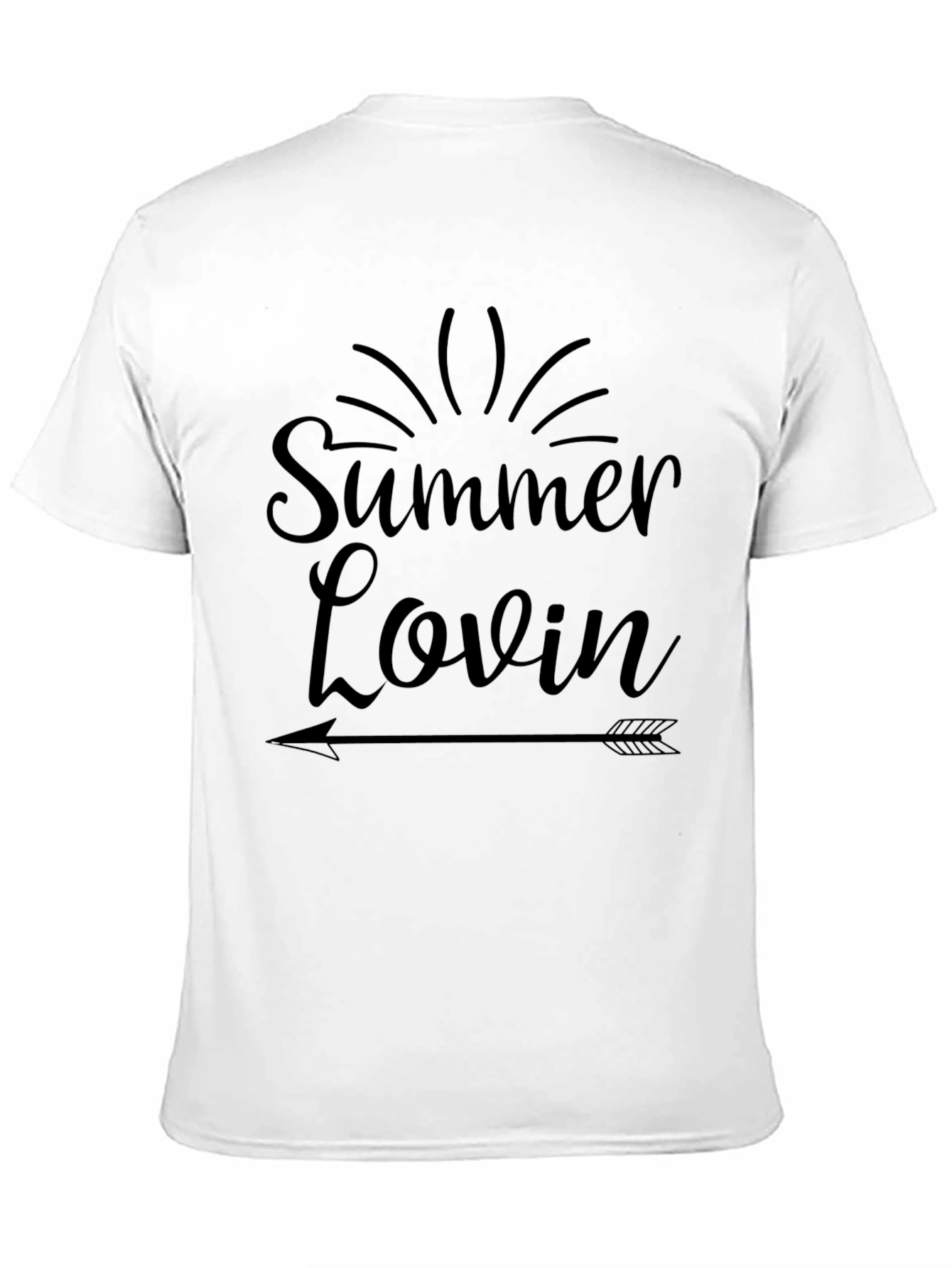 Summer Lovin Arrow Graphic Tee - Casual Style