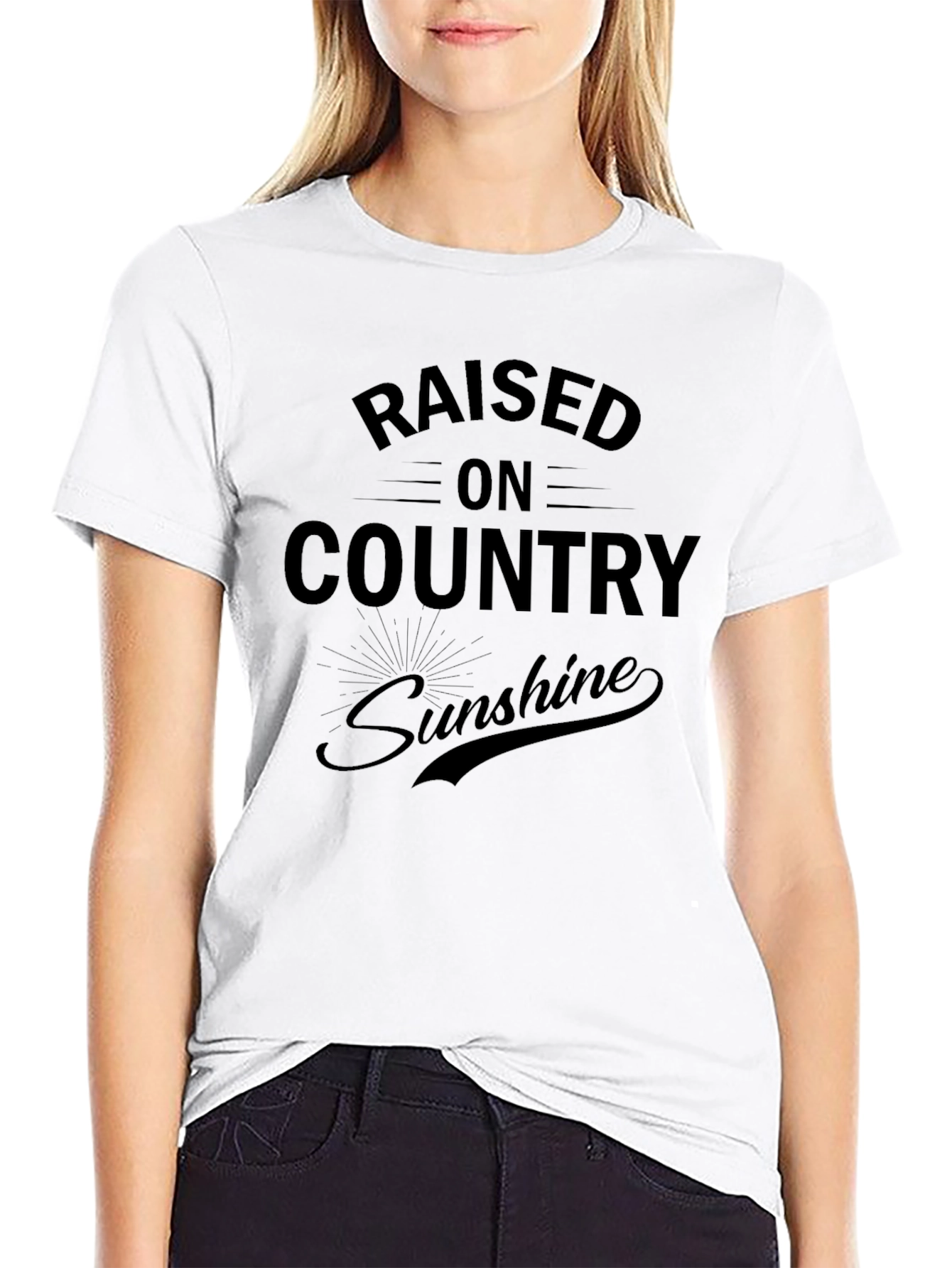 Raised on Country Sunshine Graphic Tee