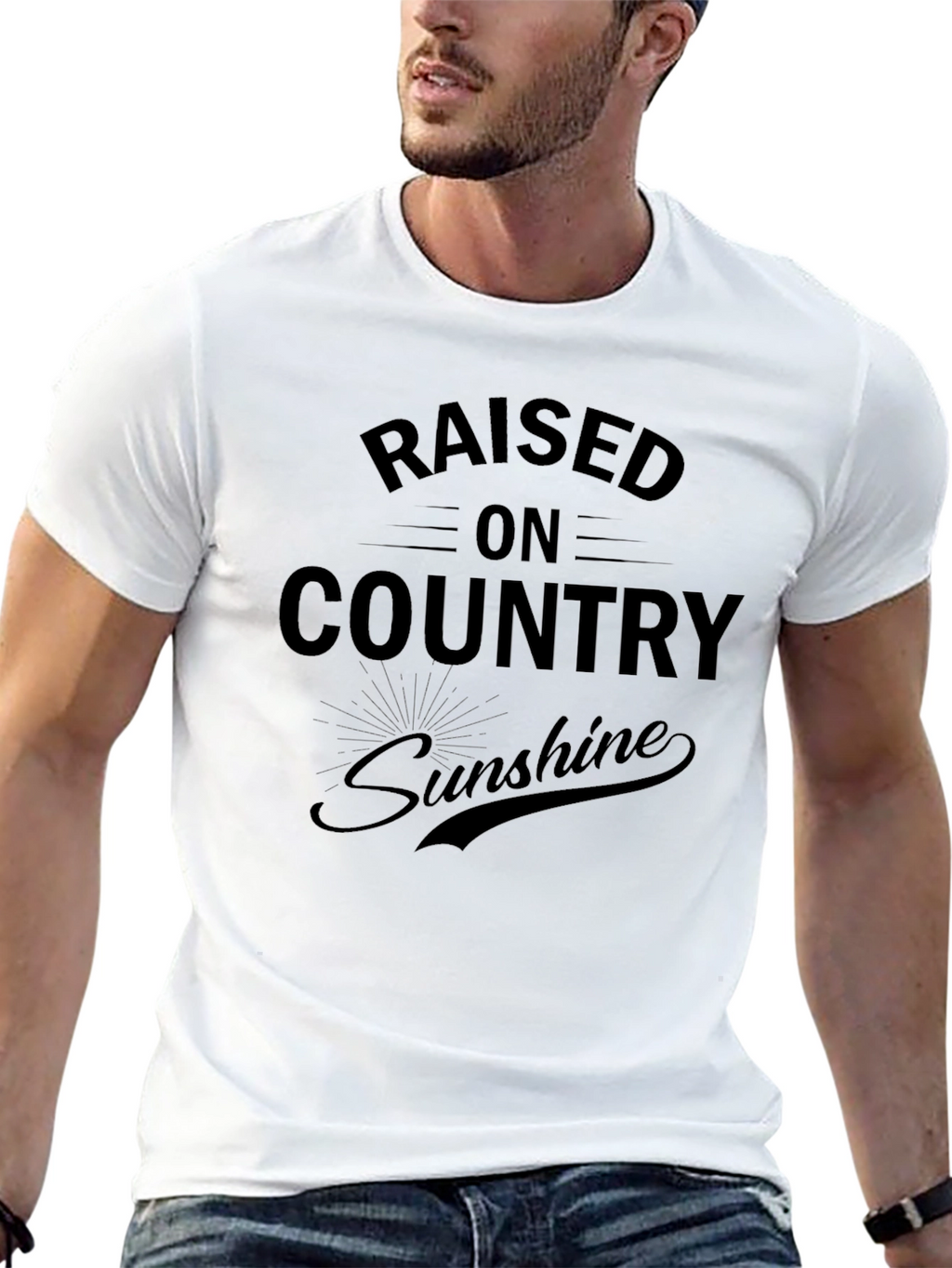 Raised on Country Sunshine Graphic Tee