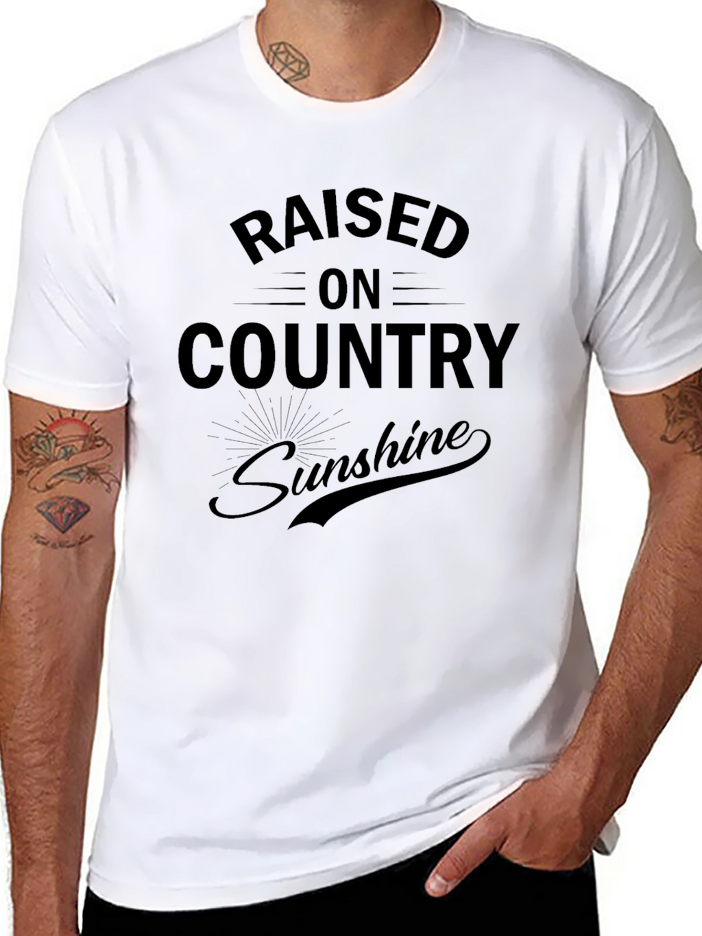 Raised on Country Sunshine Graphic Tee