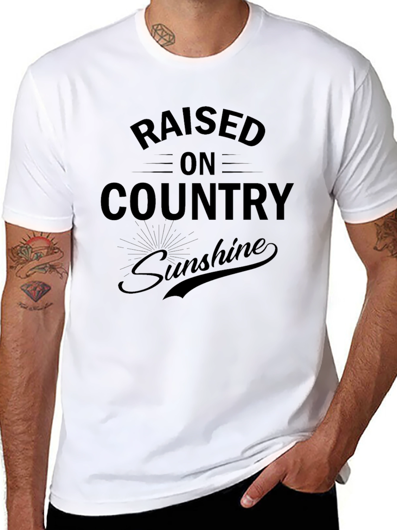 Raised on Country Sunshine Graphic Tee