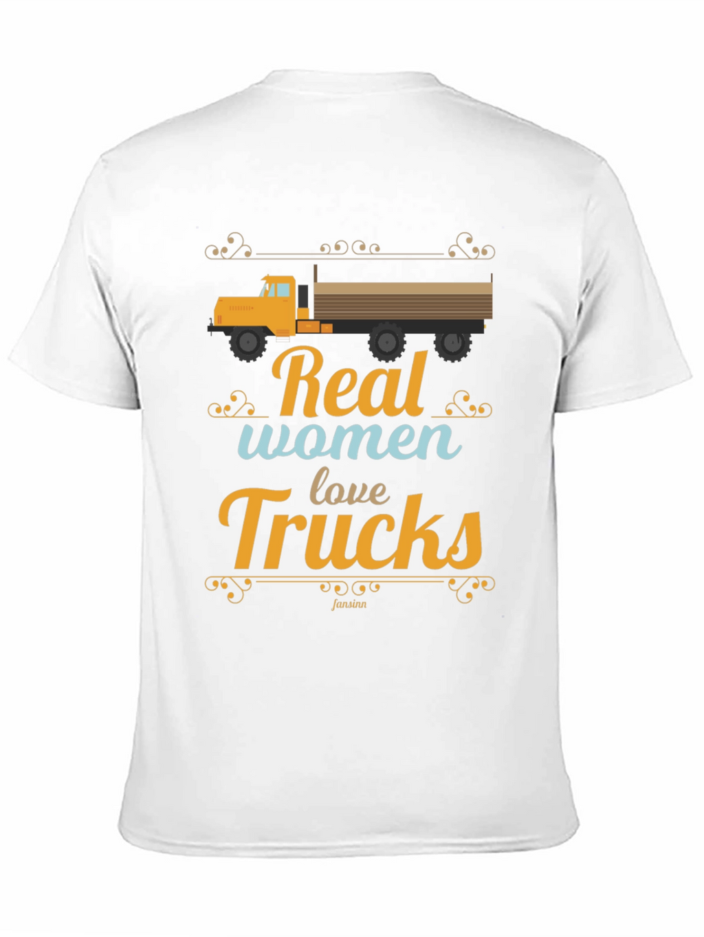 Real Women Love Trucks Graphic T-Shirt