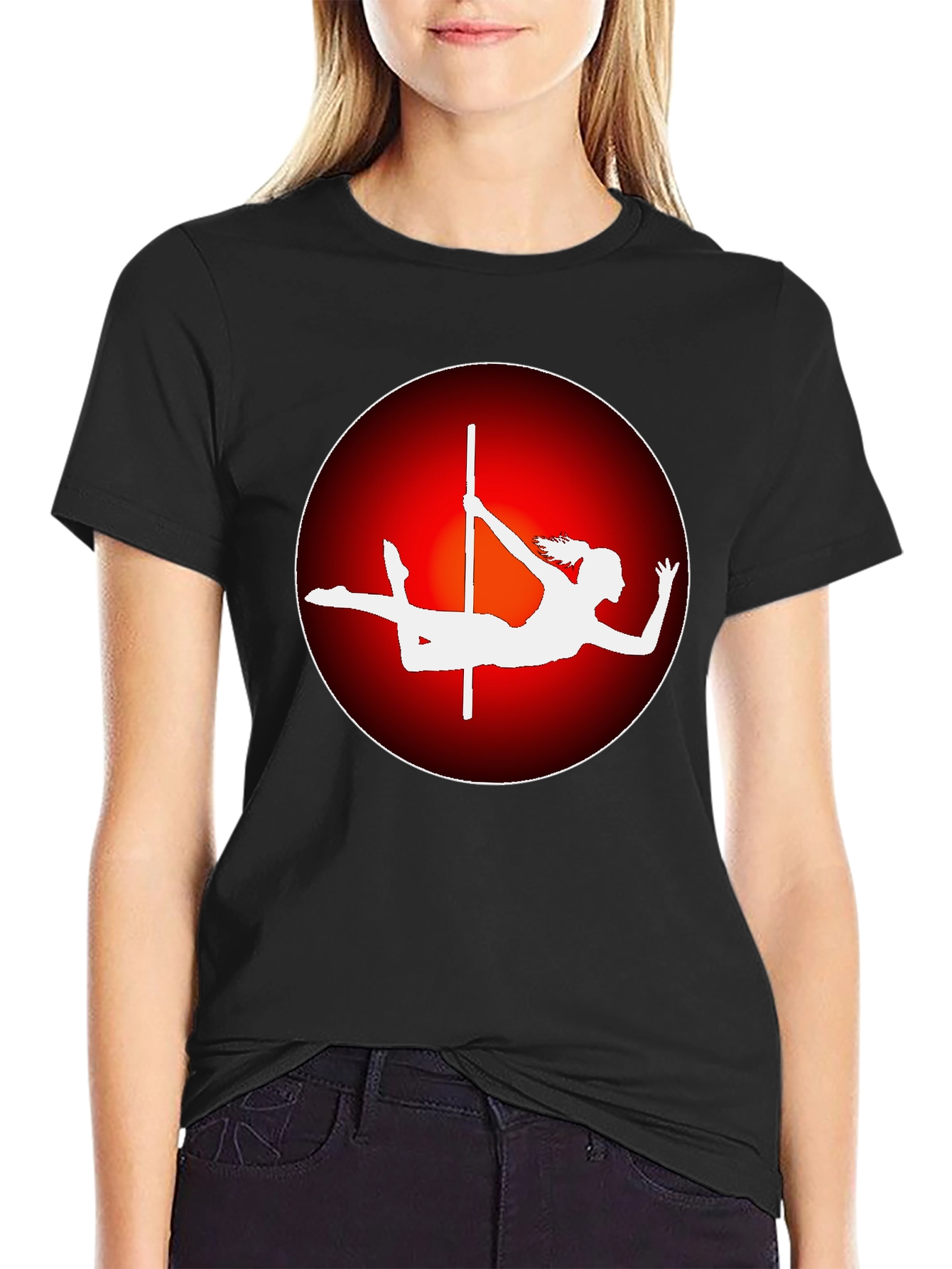 Pole Dancer Graphic Tee - Sporty and Stylish