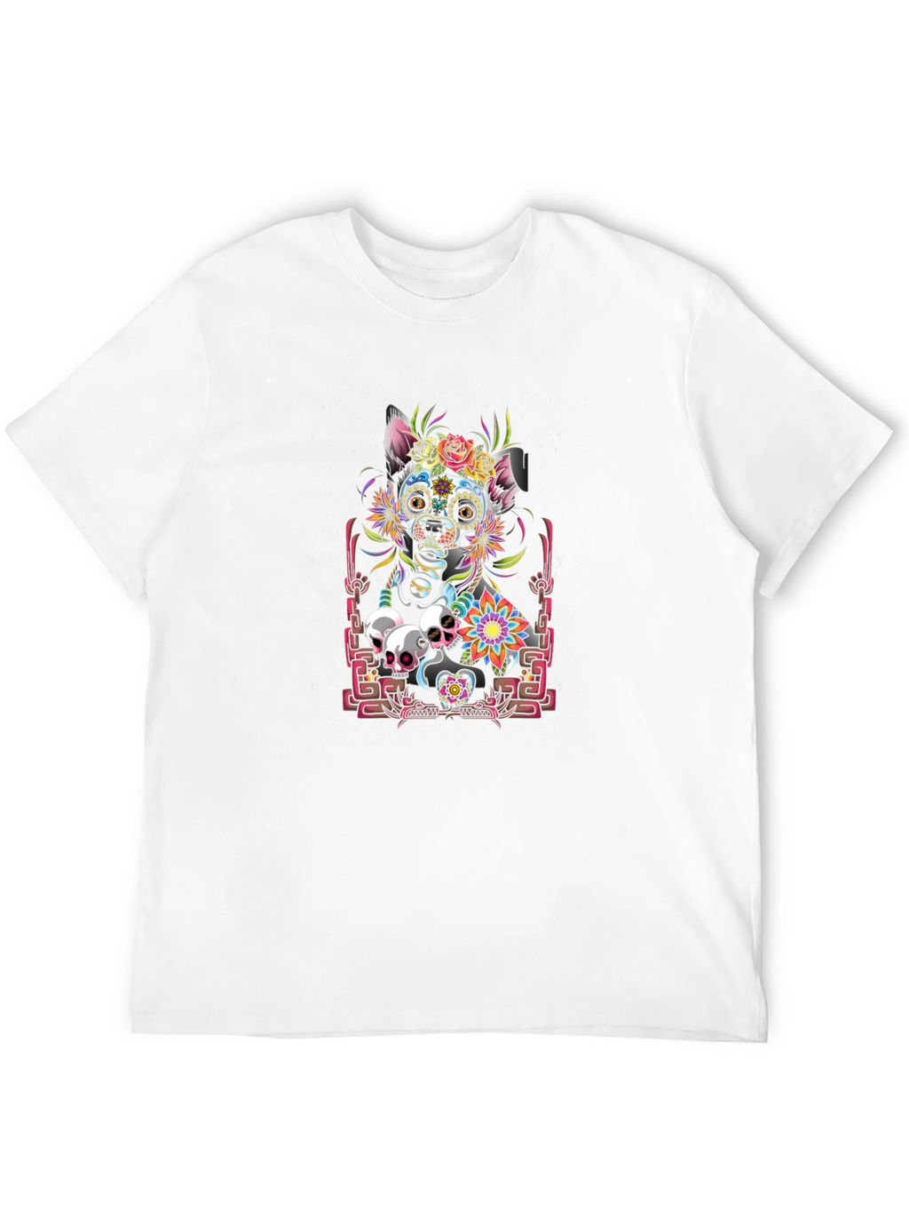 Dia de los Muertos Dog T-Shirt