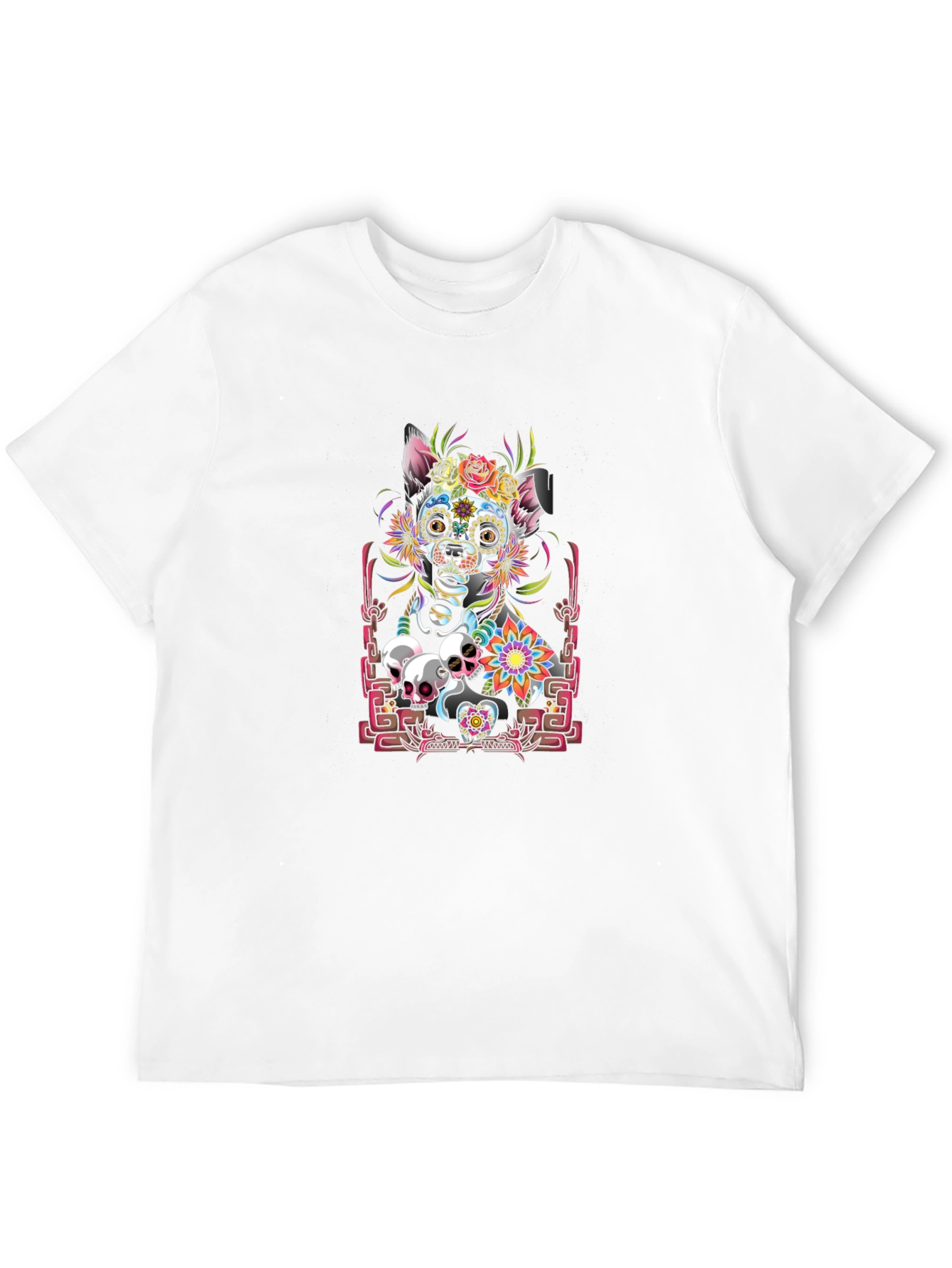 Dia de los Muertos Dog T-Shirt