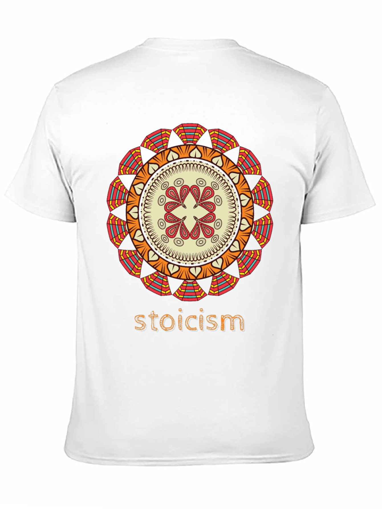 Stoicism Mandala Graphic T-Shirt - Stylish Unisex Tee