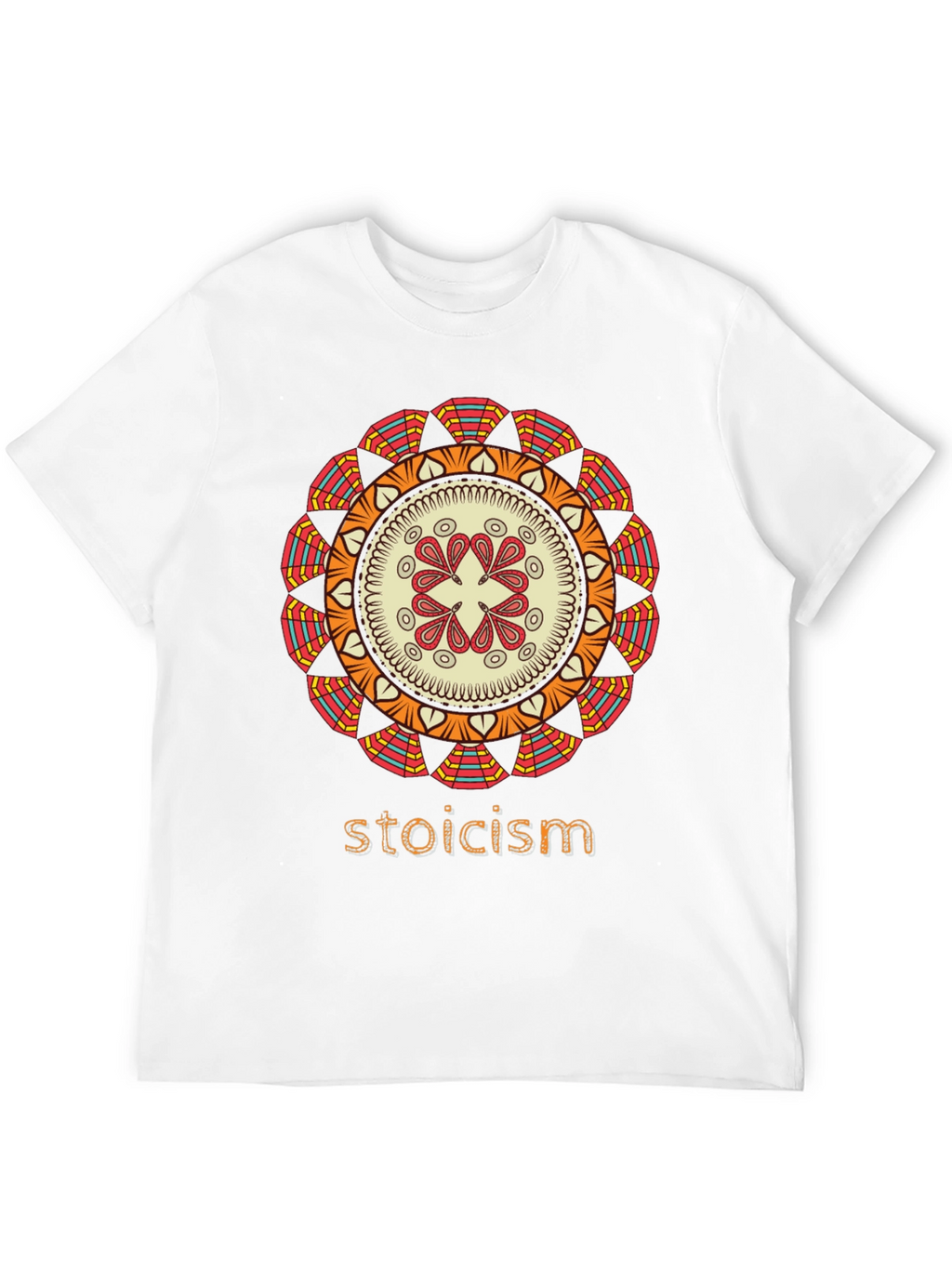 Stoicism Mandala Graphic T-Shirt - Stylish Unisex Tee