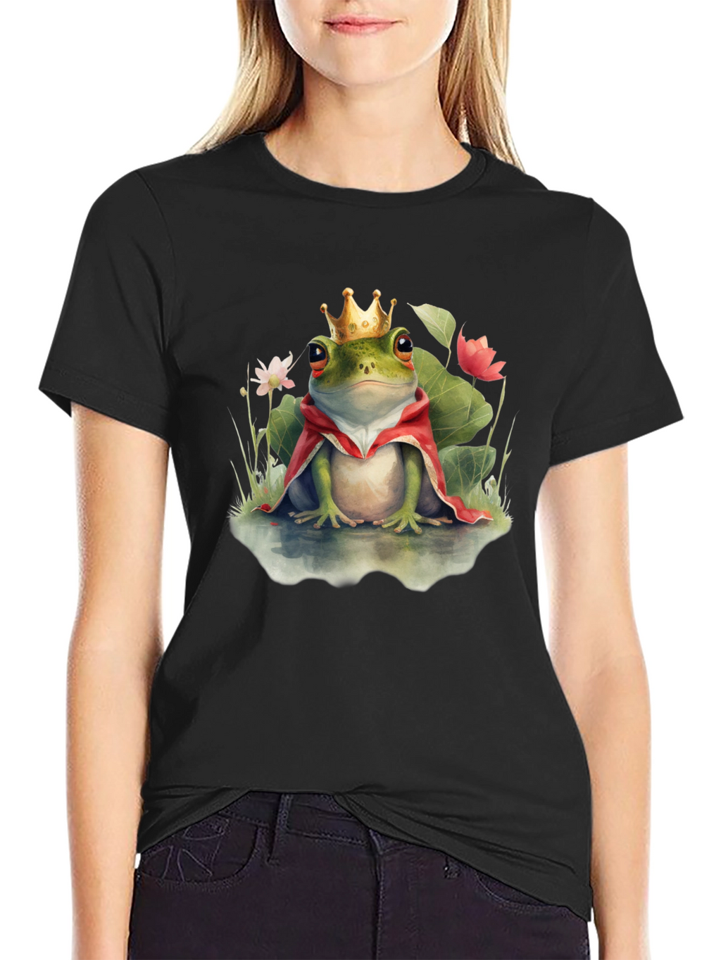 Frog King Graphic Tee