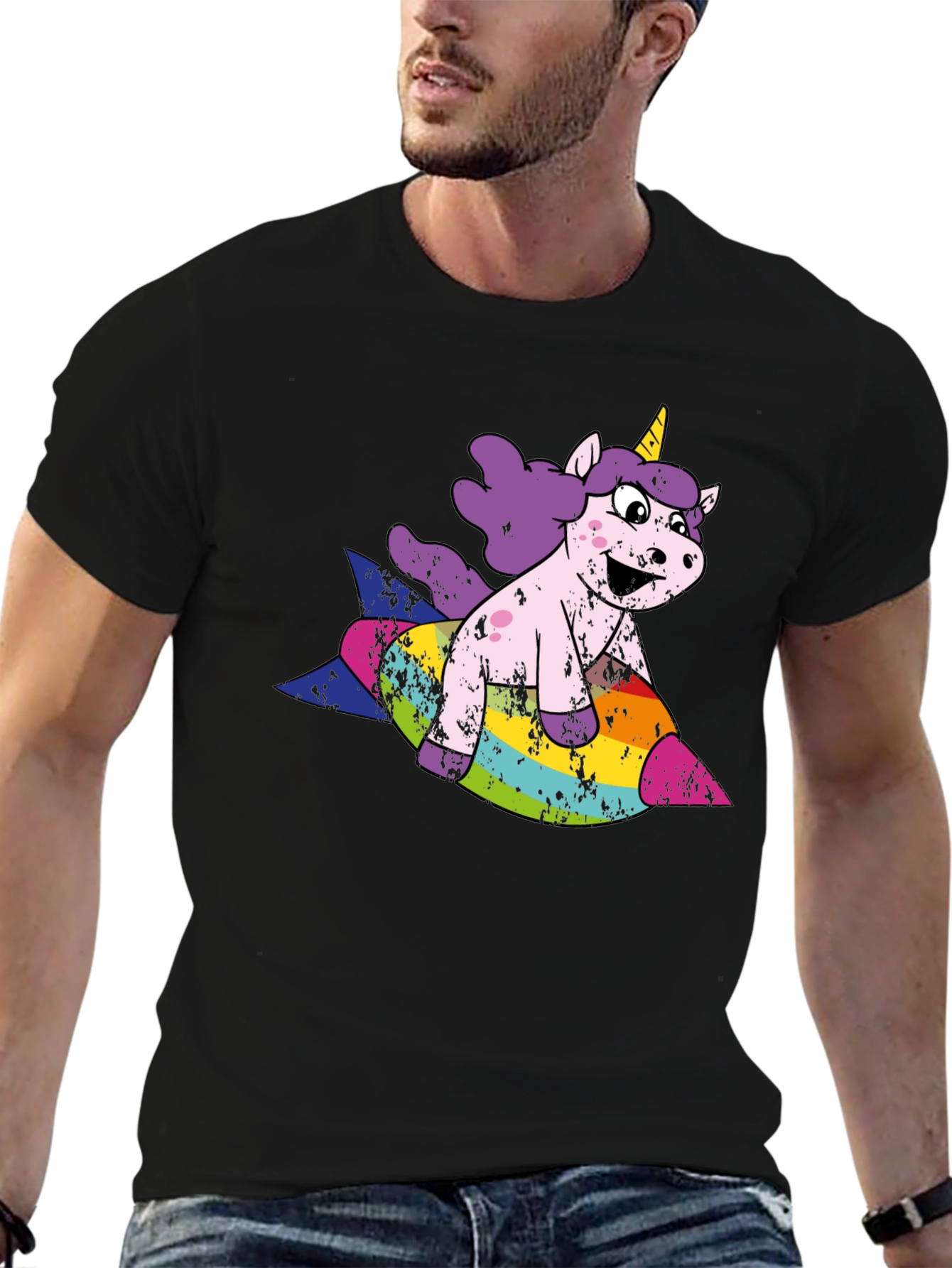 Unicorn Rocket T-Shirt