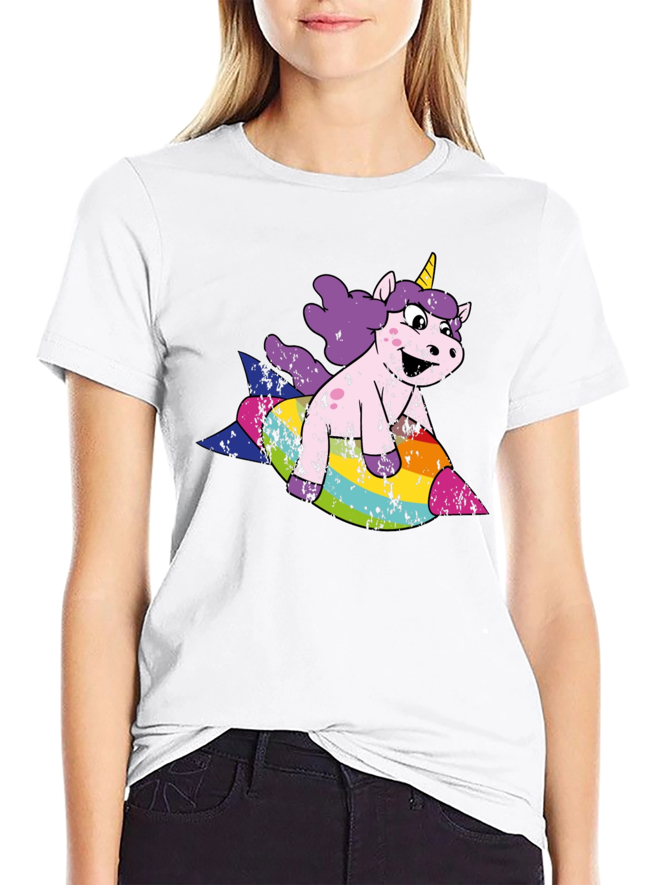 Unicorn Rocket T-Shirt