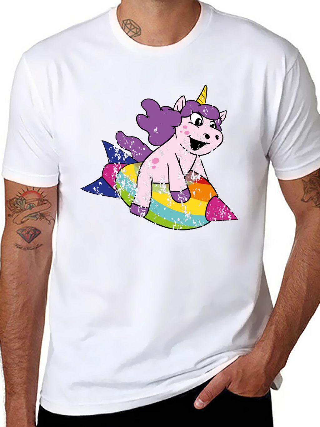 Unicorn Rocket T-Shirt
