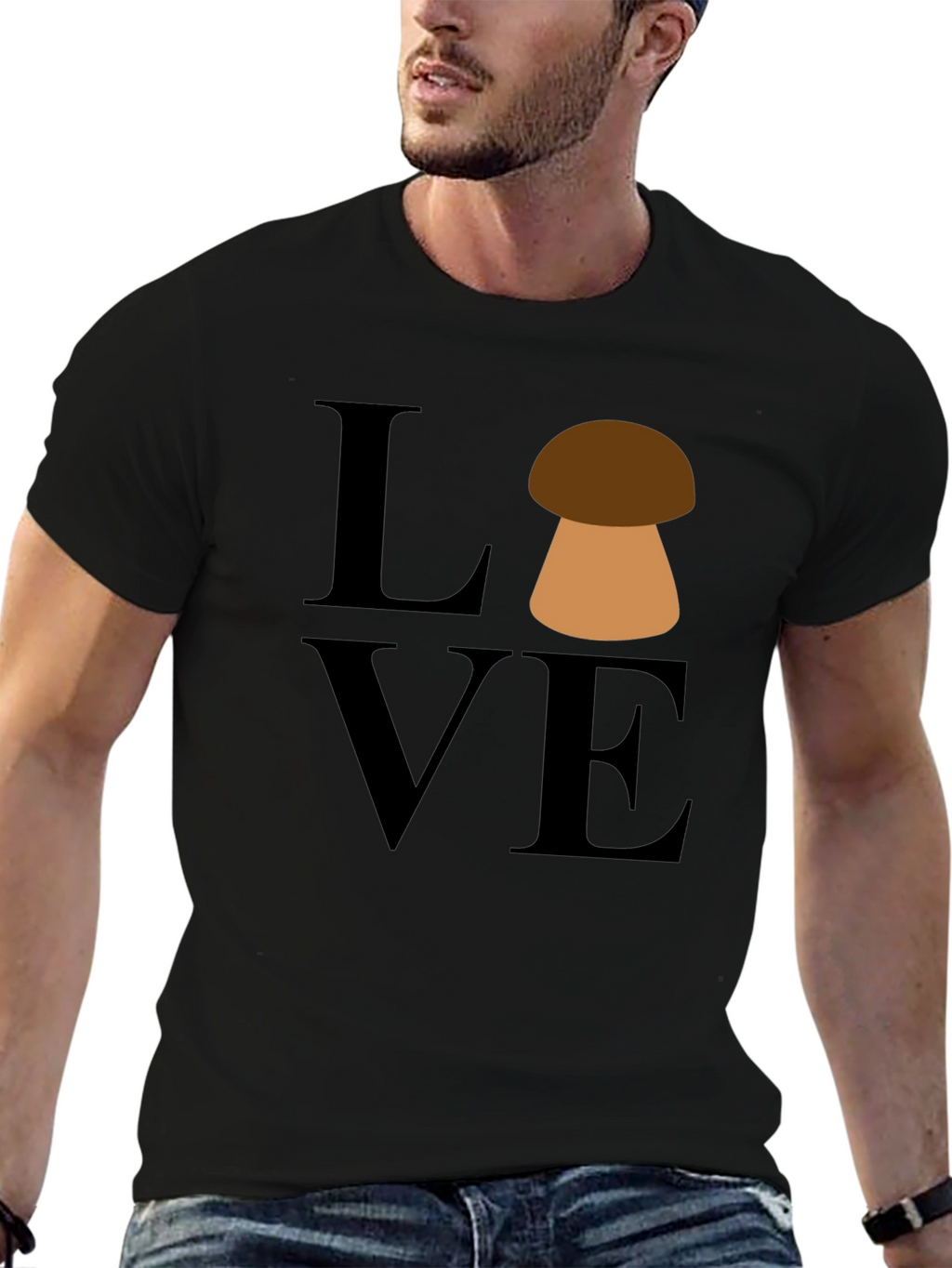 Mushroom Love Graphic T-Shirt - Unisex