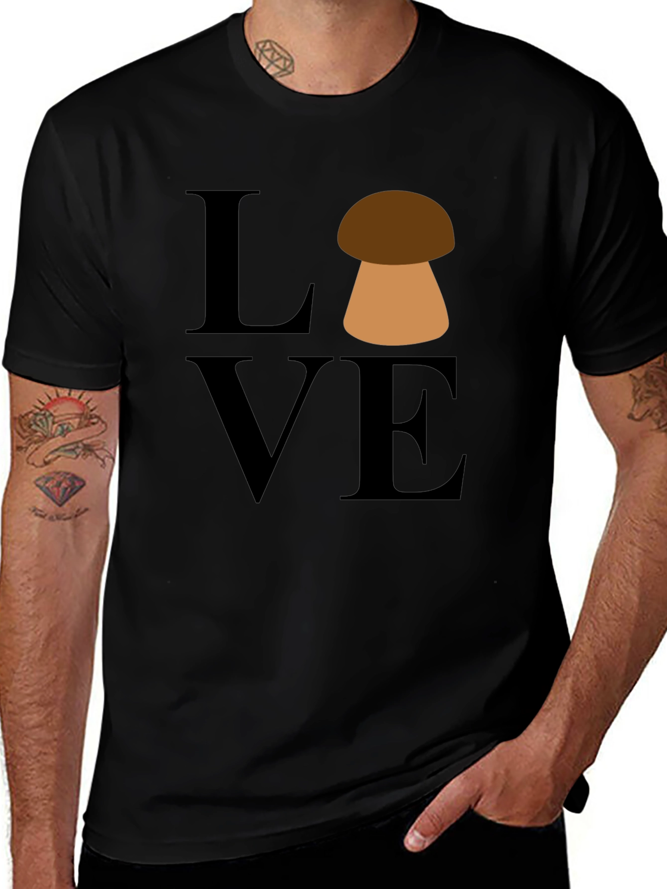 Mushroom Love Graphic T-Shirt - Unisex