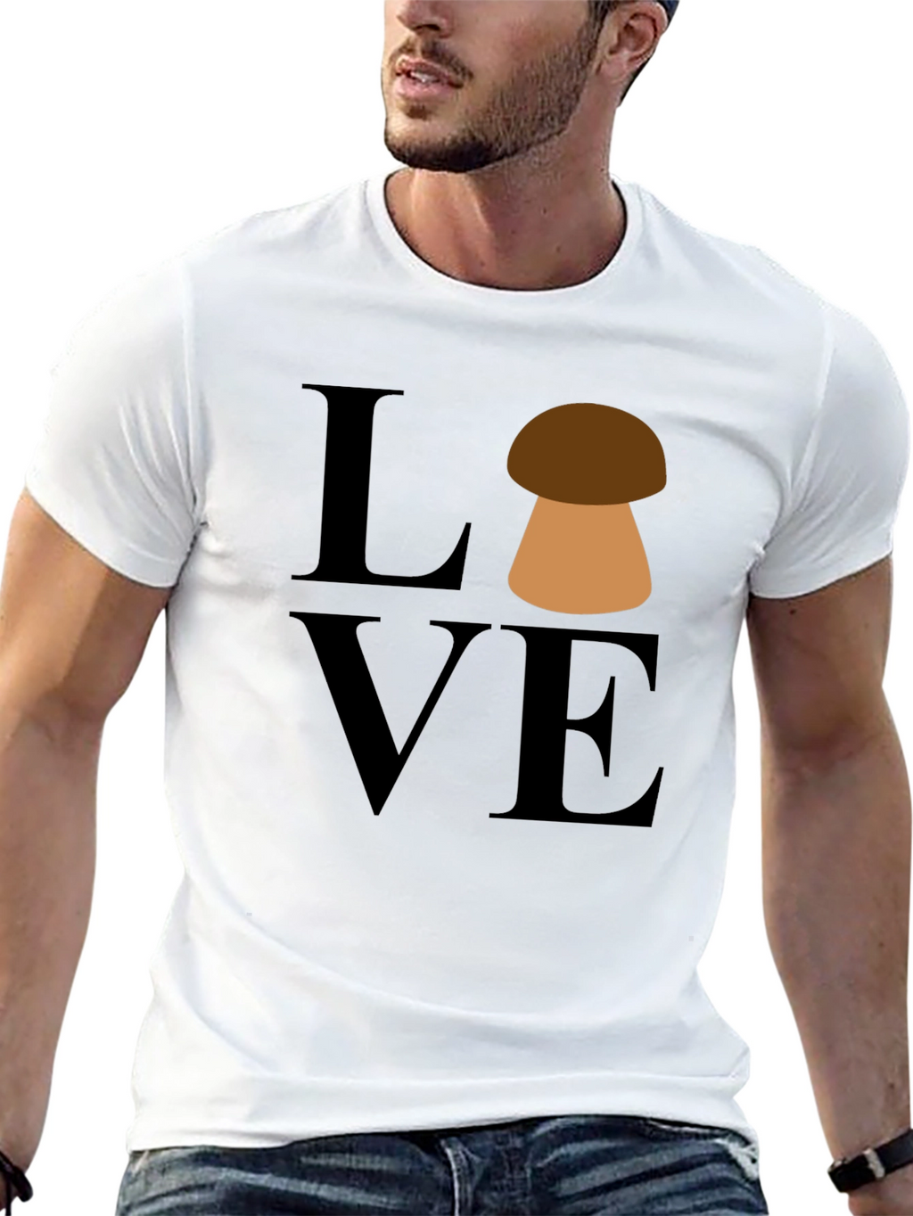 Mushroom Love Graphic T-Shirt - Unisex