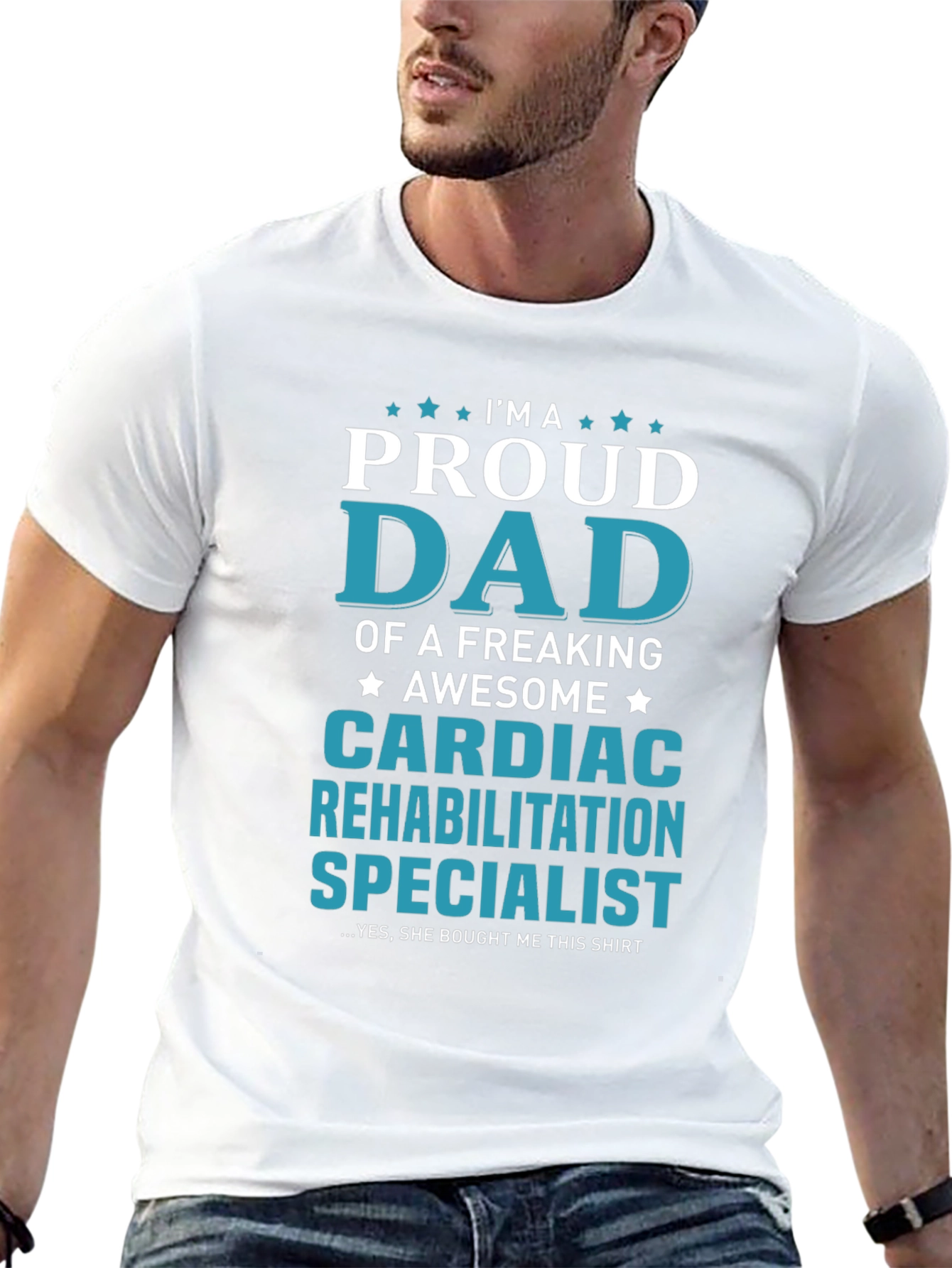 Proud Dad Cardiac Rehab Specialist T-Shirt