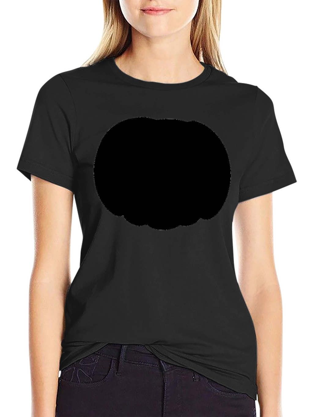 Mens Classic Black Short Sleeve T-Shirt