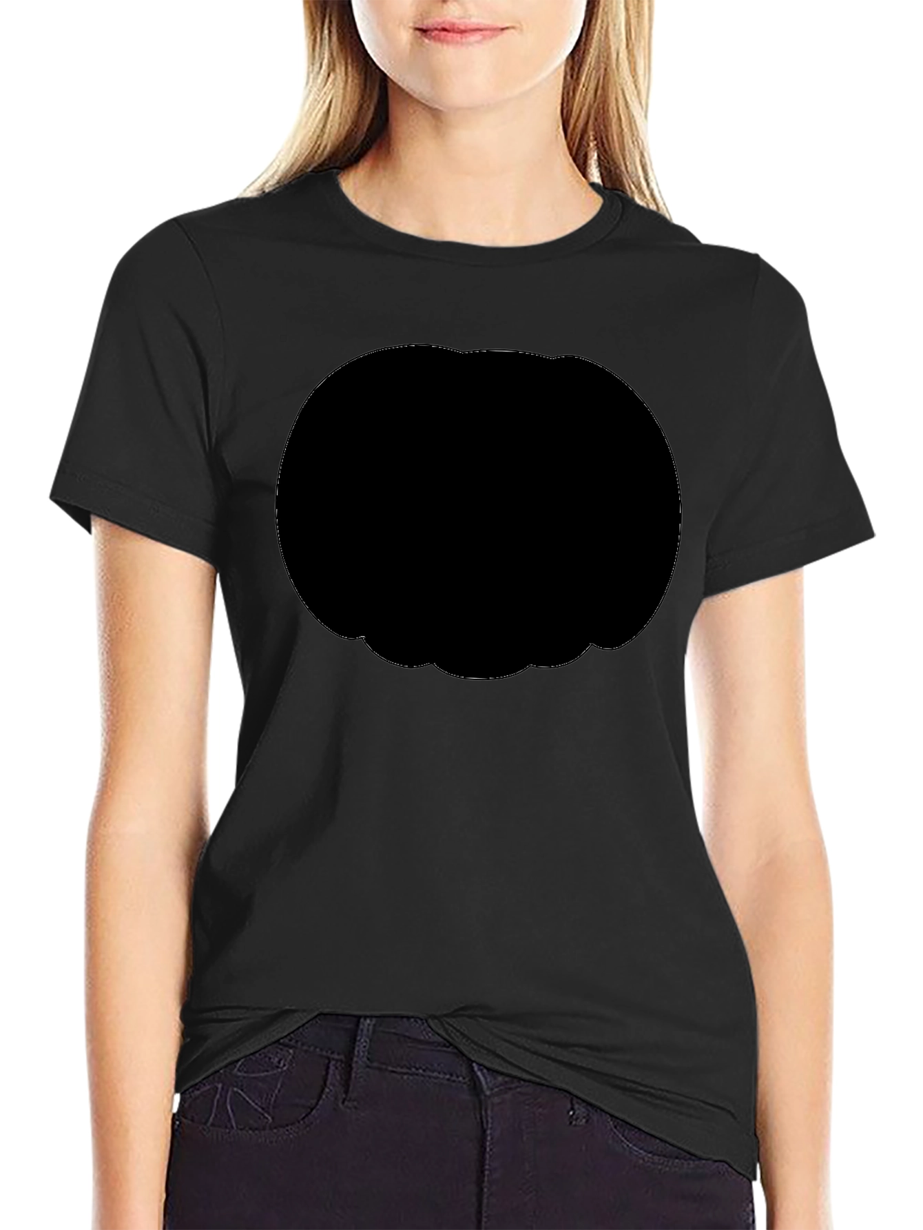Mens Classic Black Short Sleeve T-Shirt