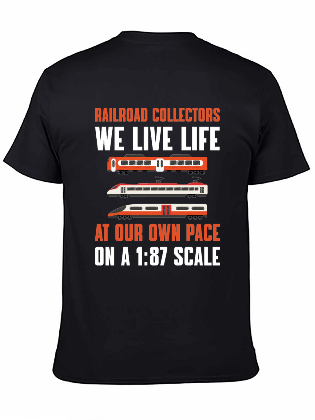 Railroad Collectors T-Shirt - Model Train Enthusiast Apparel