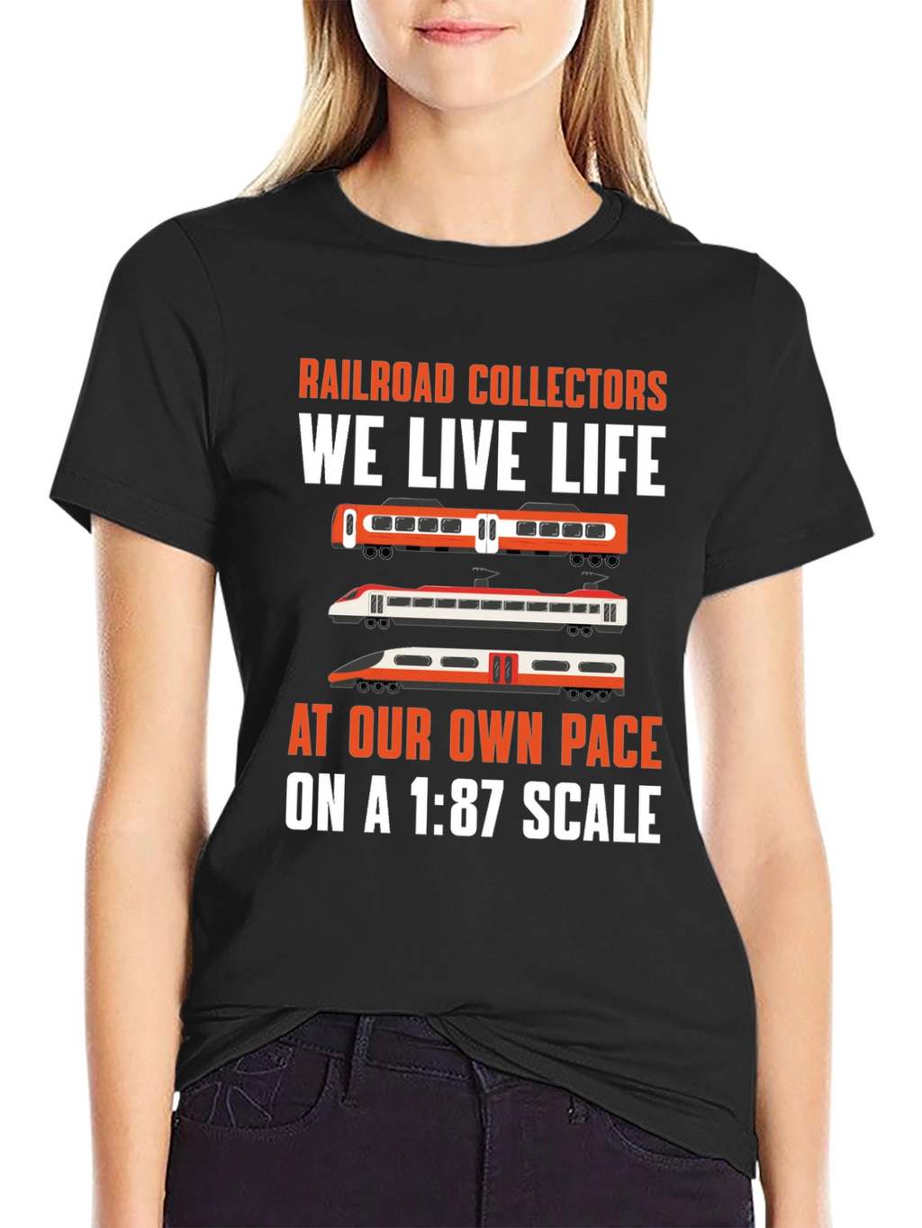 Railroad Collectors T-Shirt - Model Train Enthusiast Apparel