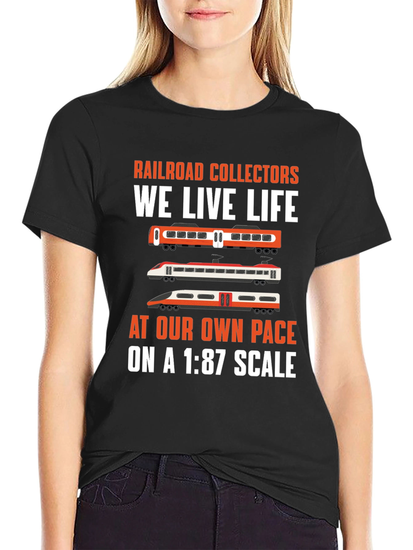 Railroad Collectors T-Shirt - Model Train Enthusiast Apparel