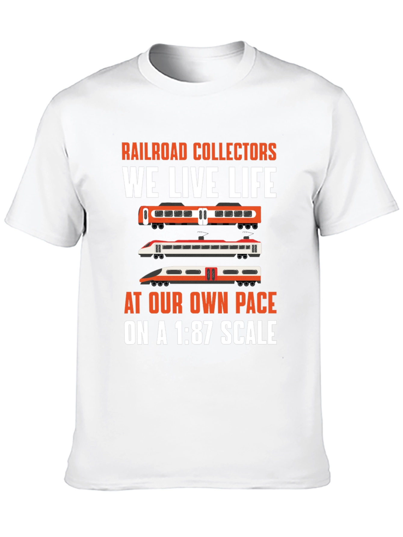 Railroad Collectors T-Shirt - Model Train Enthusiast Apparel