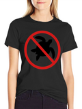 Black No Turtle T-Shirt