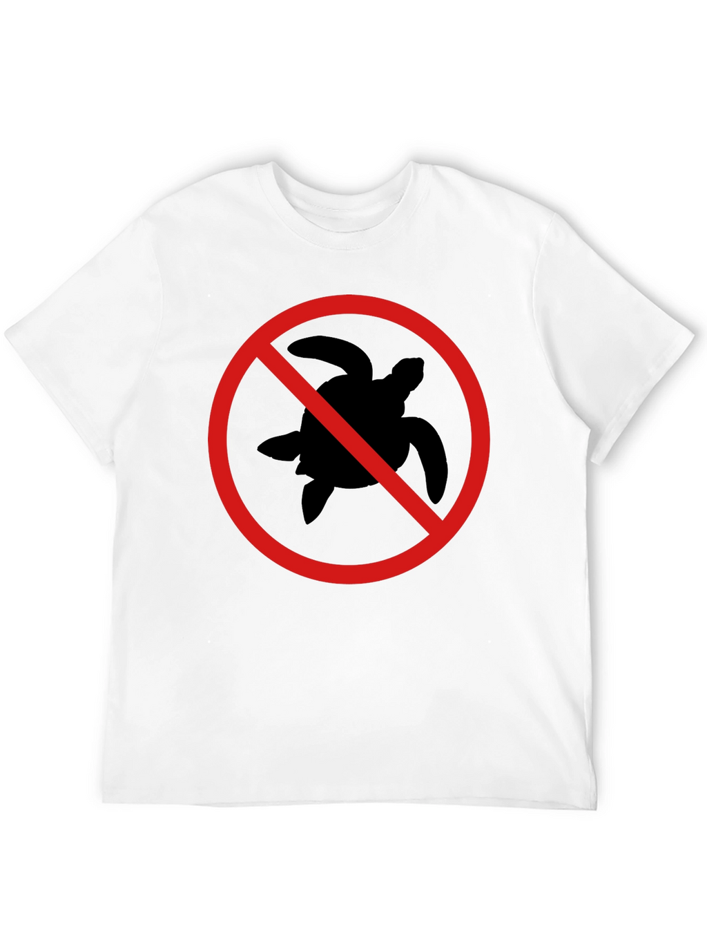 Black No Turtle T-Shirt