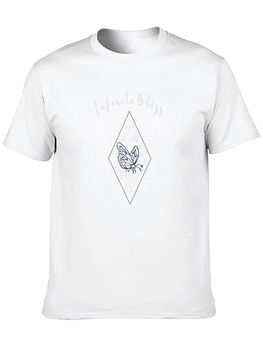 Infinite Bliss Graphic Tee - Stylish Black T-Shirt