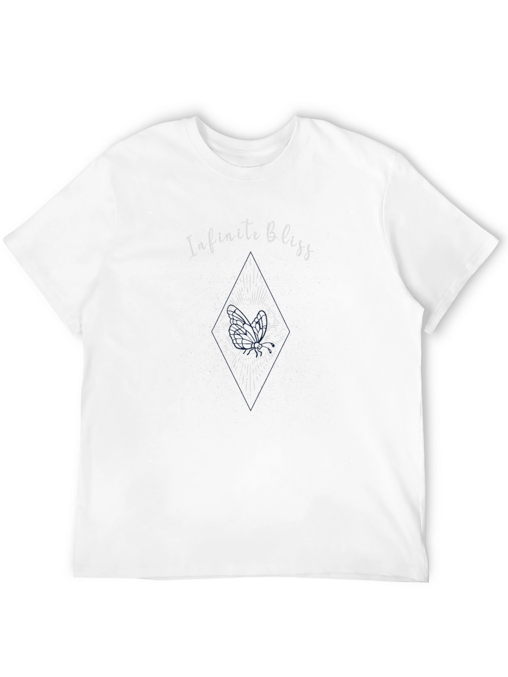 Infinite Bliss Graphic Tee - Stylish Black T-Shirt