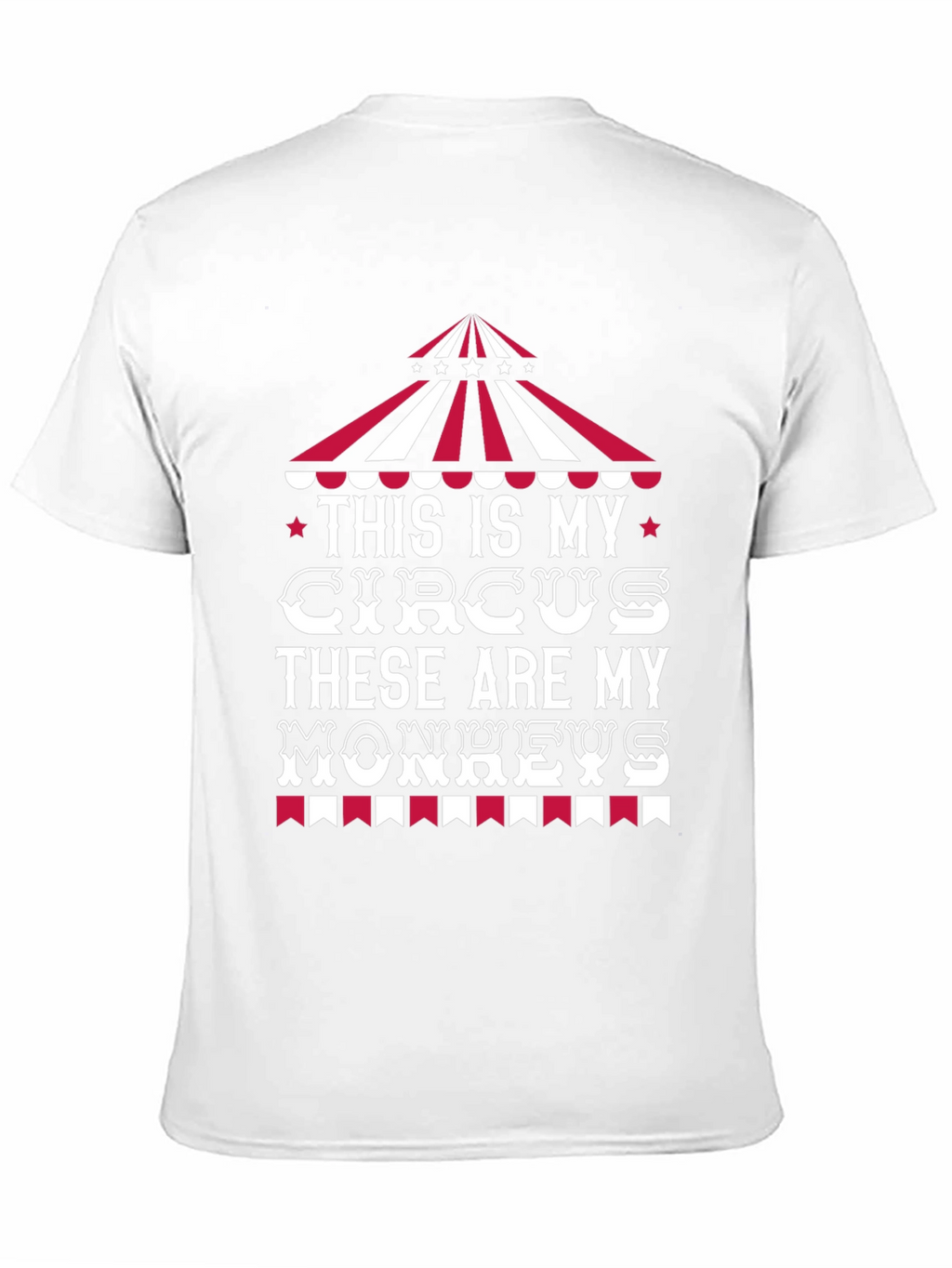 Circus Monkeys Graphic Tee - Funny Mens T-Shirt