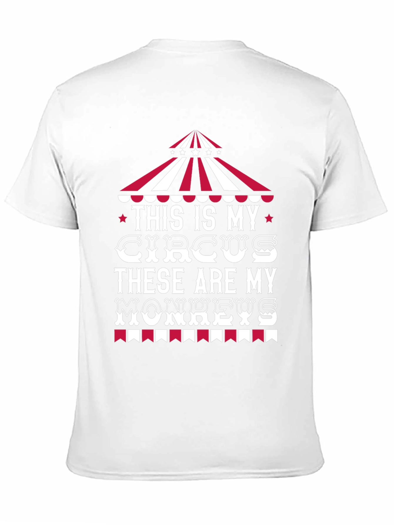Circus Monkeys Graphic Tee - Funny Mens T-Shirt