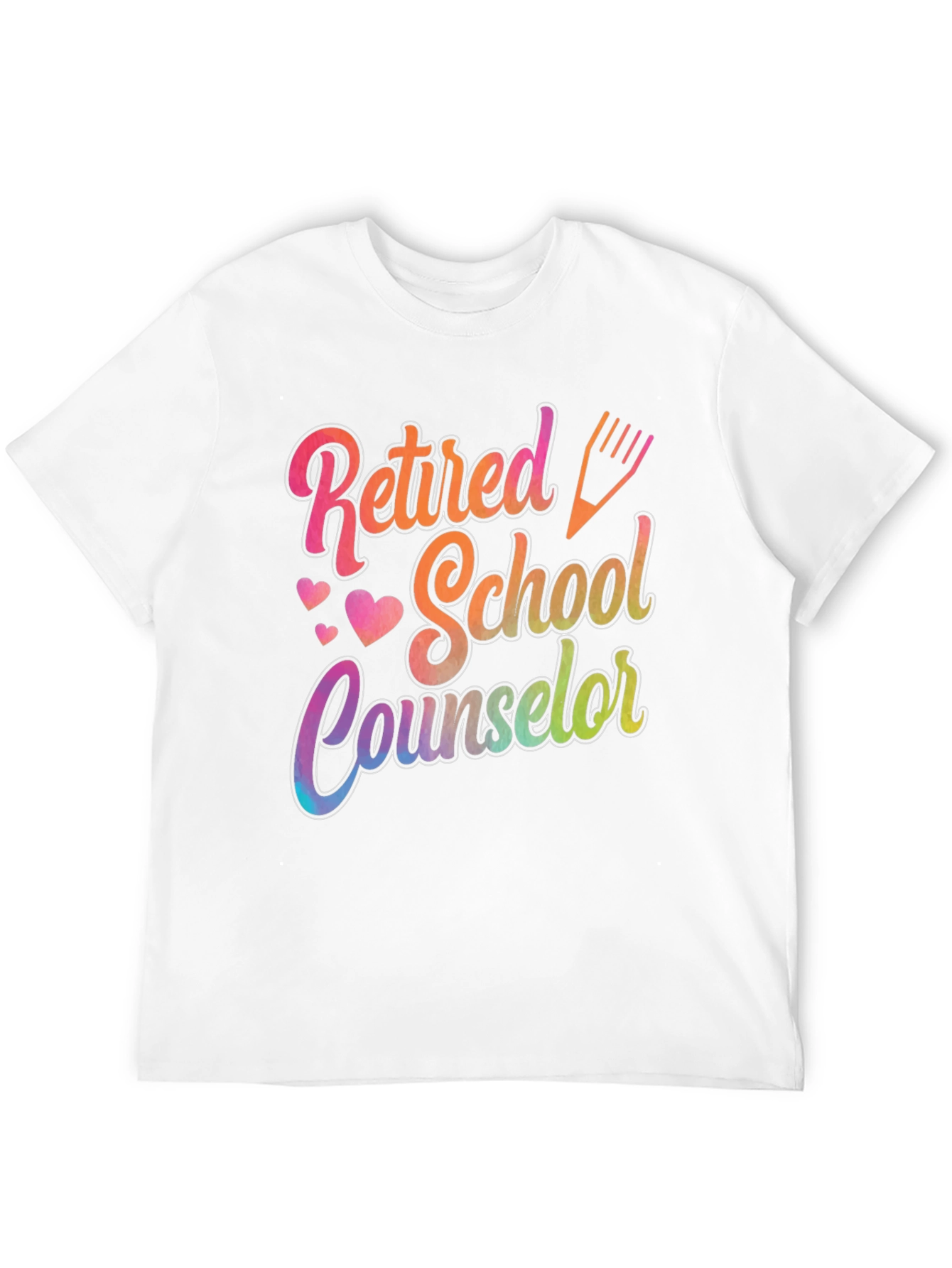 Retired School Counselor Graphic T-Shirt