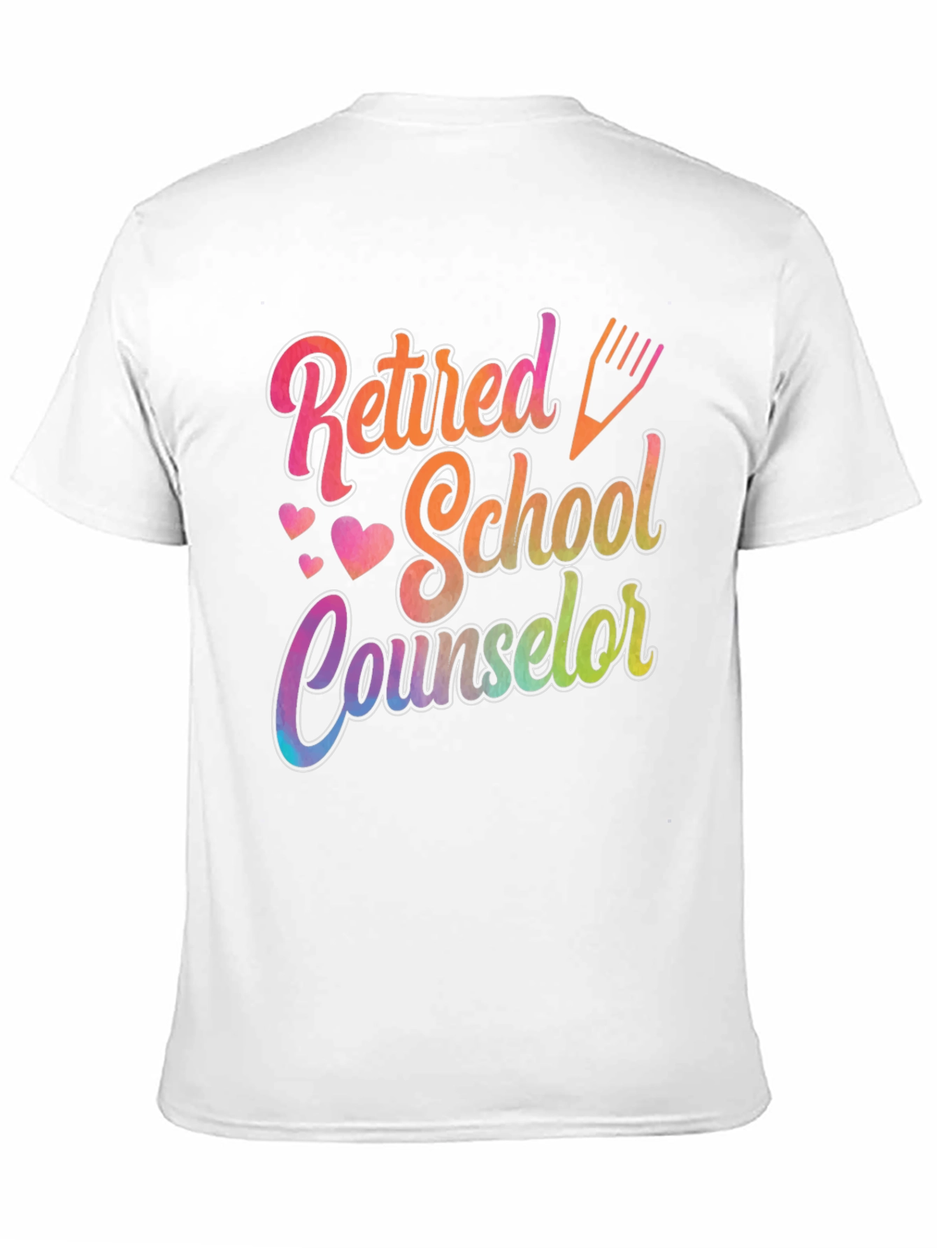 Retired School Counselor Graphic T-Shirt