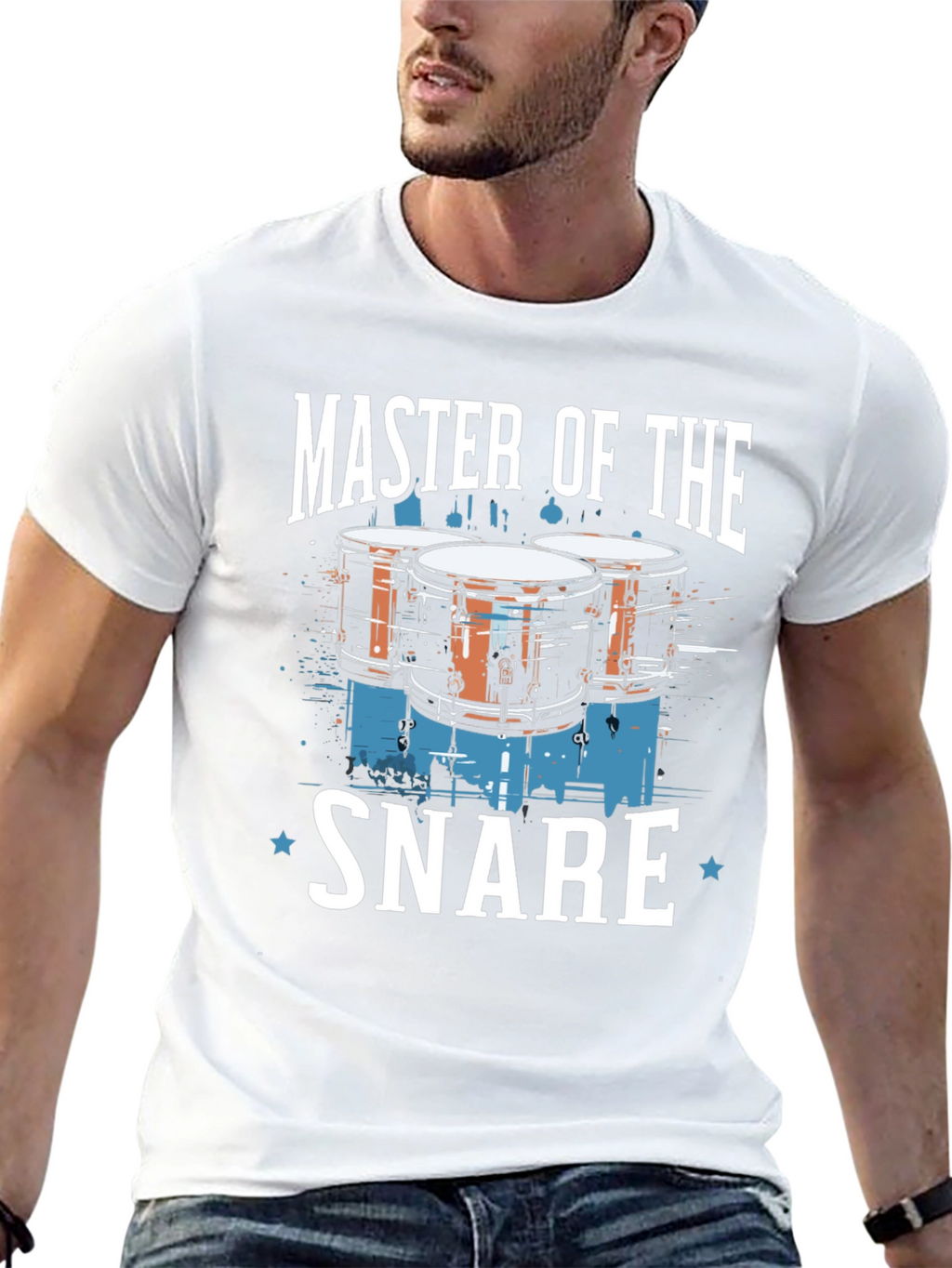 Master of the Snare Drummer T-Shirt - Black