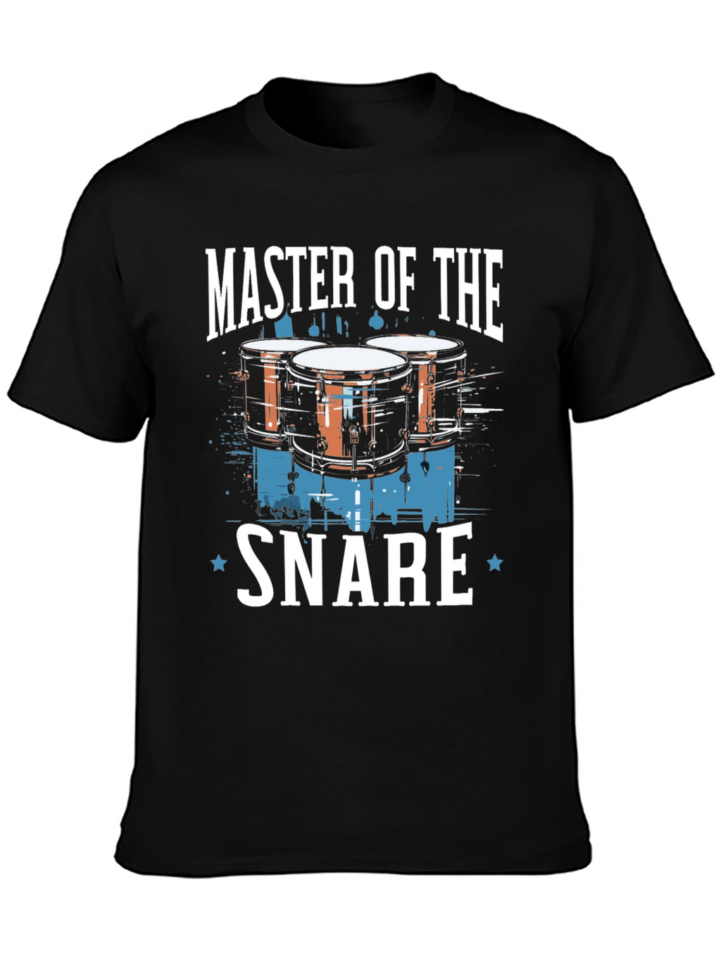 Master of the Snare Drummer T-Shirt - Black