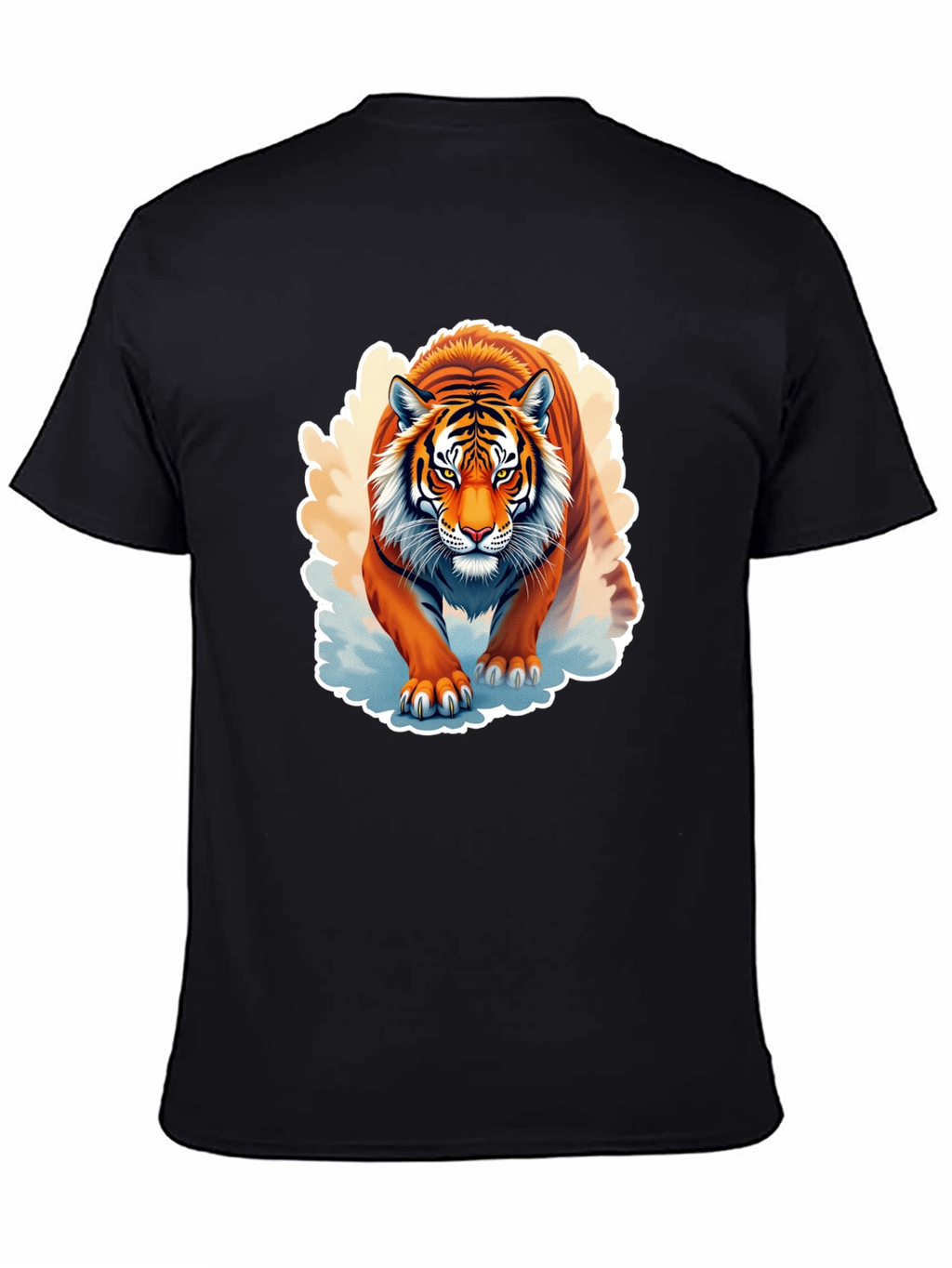 Tiger Graphic T-Shirt - Fierce Animal Design