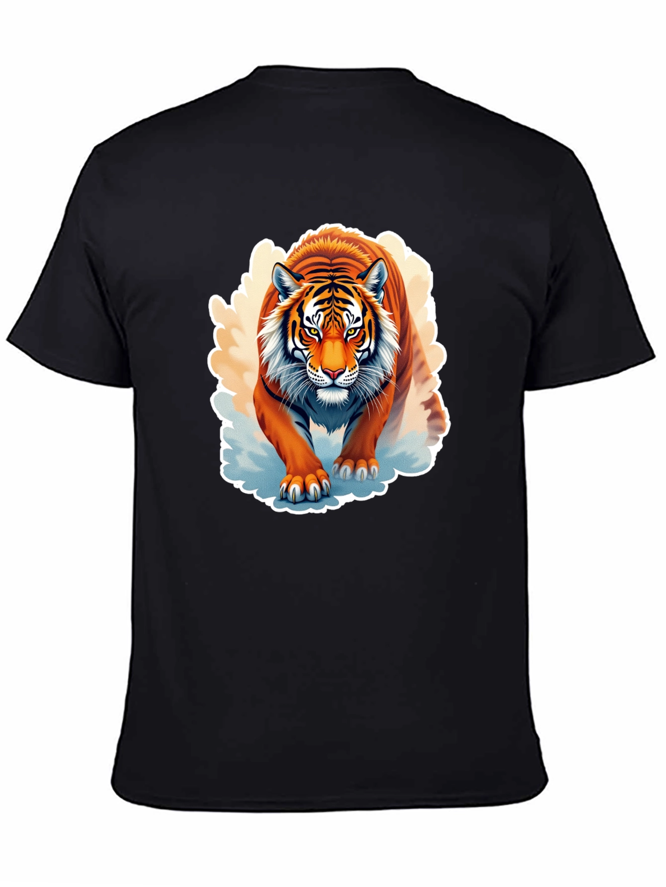 Tiger Graphic T-Shirt - Fierce Animal Design