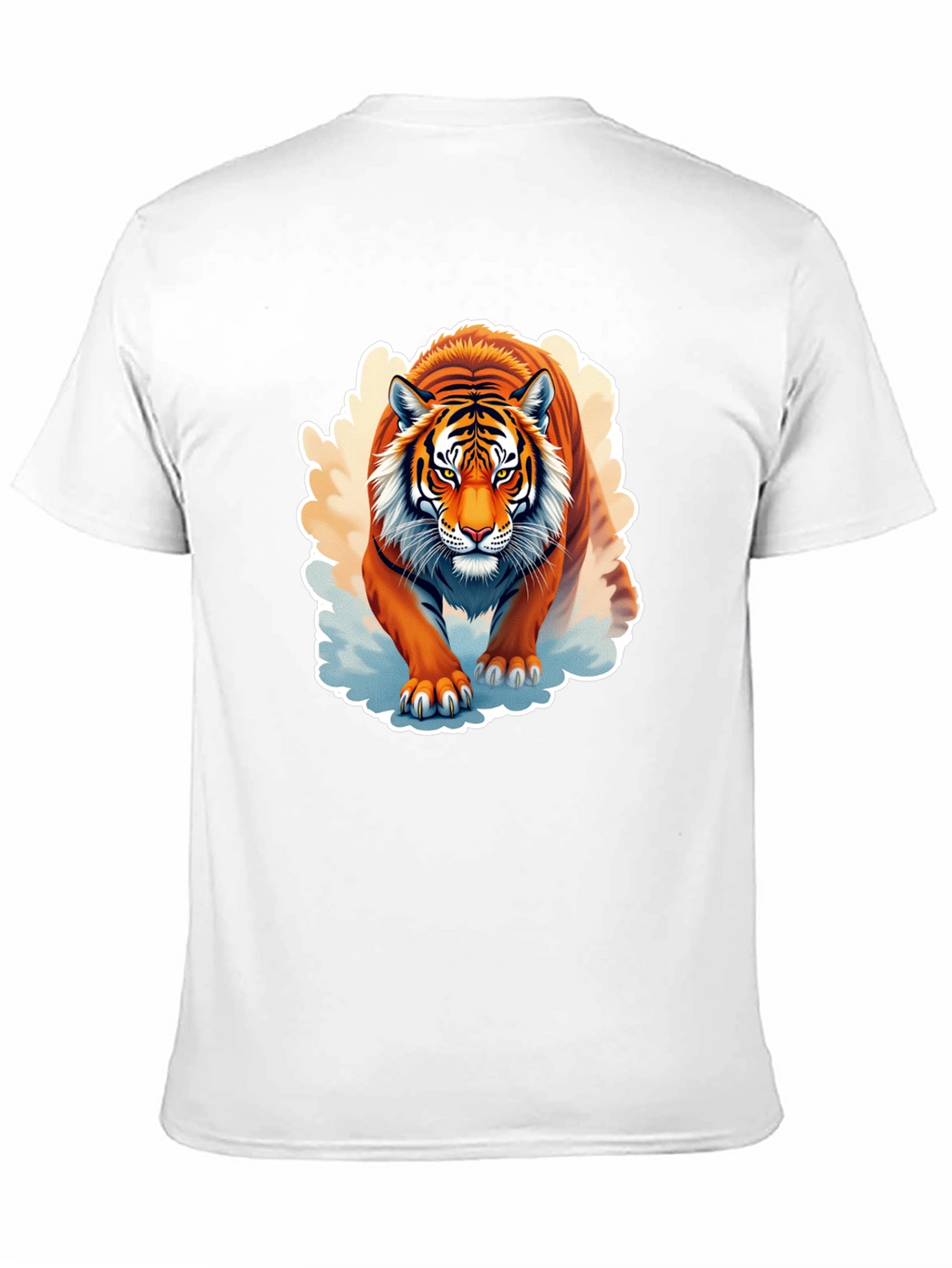 Tiger Graphic T-Shirt - Fierce Animal Design