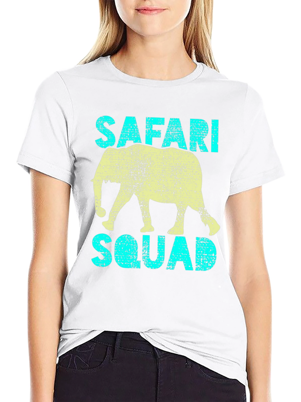 Safari Squad T-Shirt - Elephant Graphic Tee