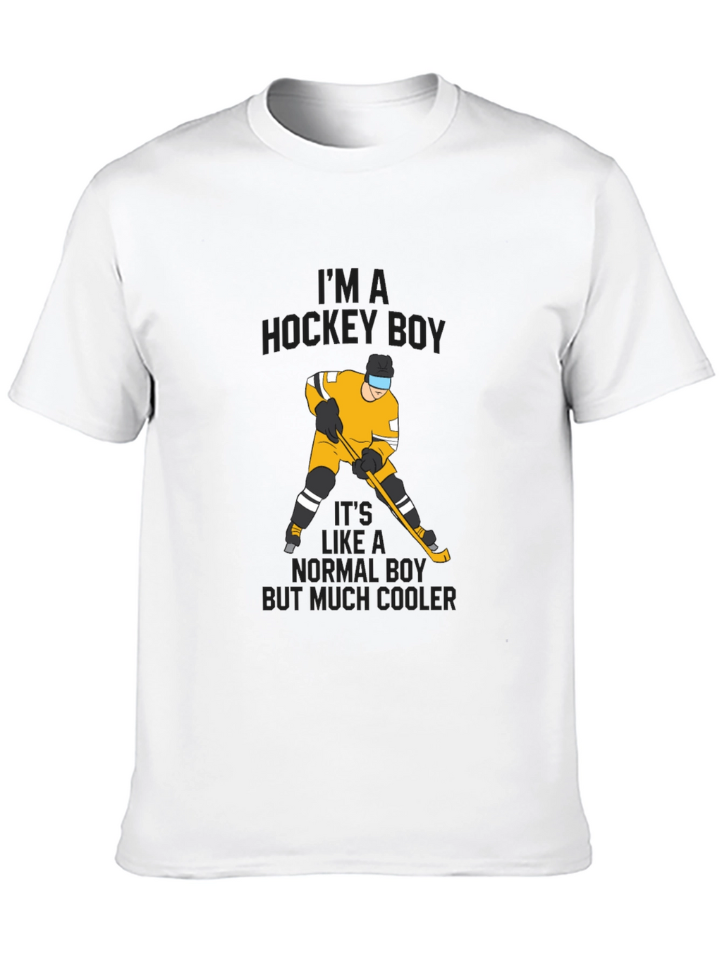 Hockey Boy T-Shirt - Cool Sport Tee