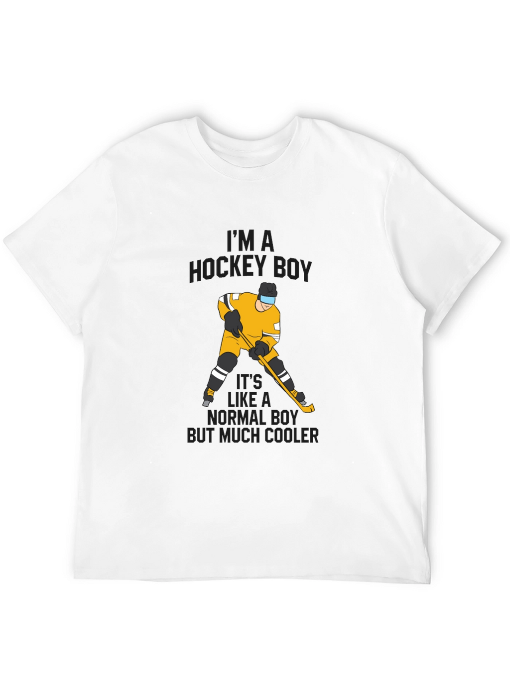 Hockey Boy T-Shirt - Cool Sport Tee
