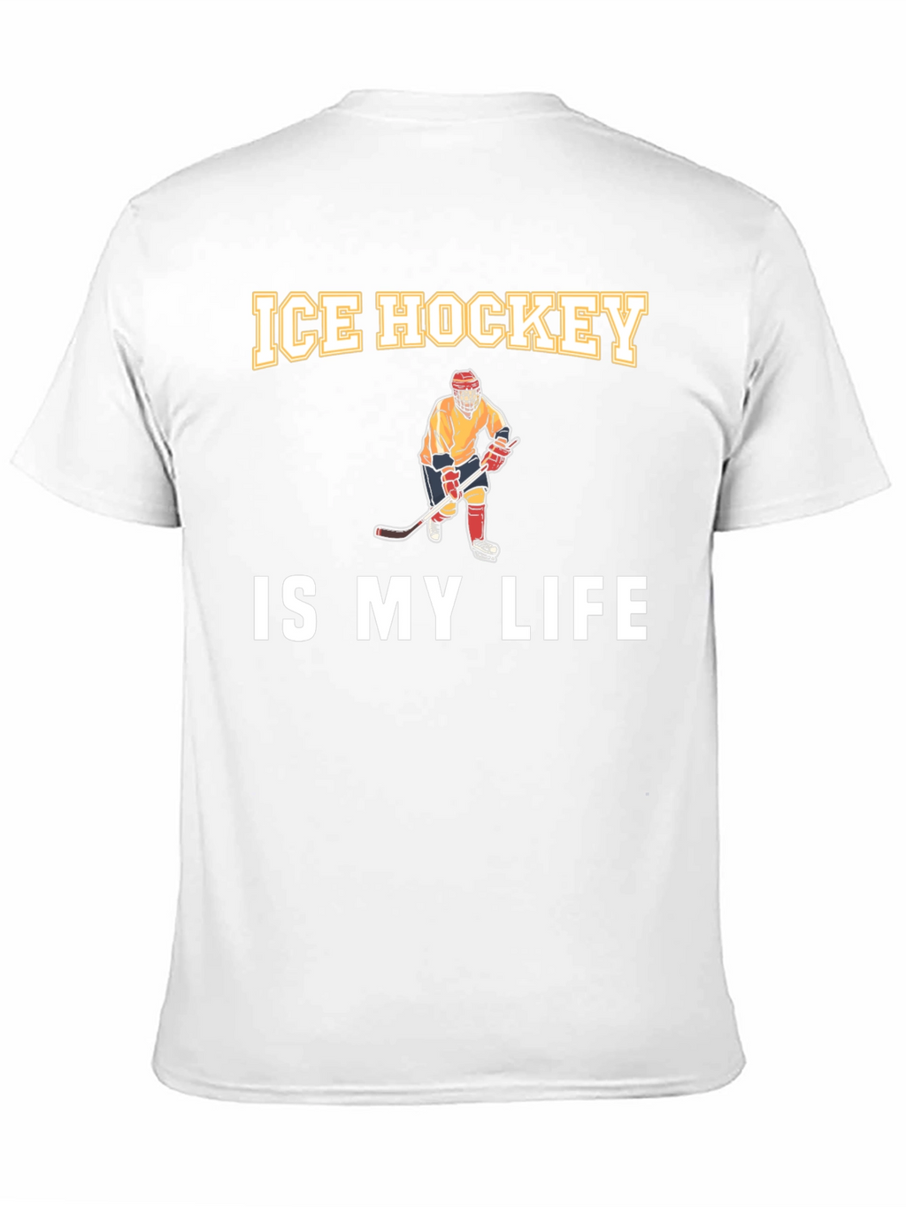 Ice Hockey is My Life Graphic Tee