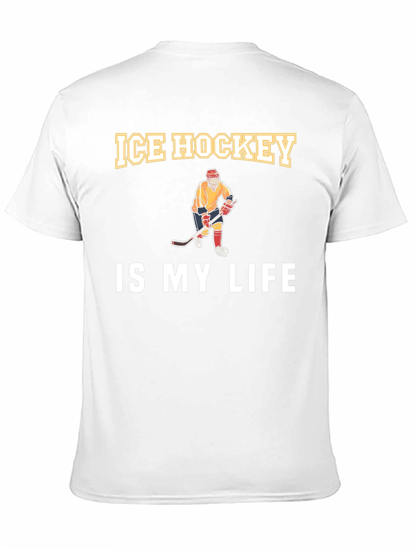 Ice Hockey is My Life Graphic Tee