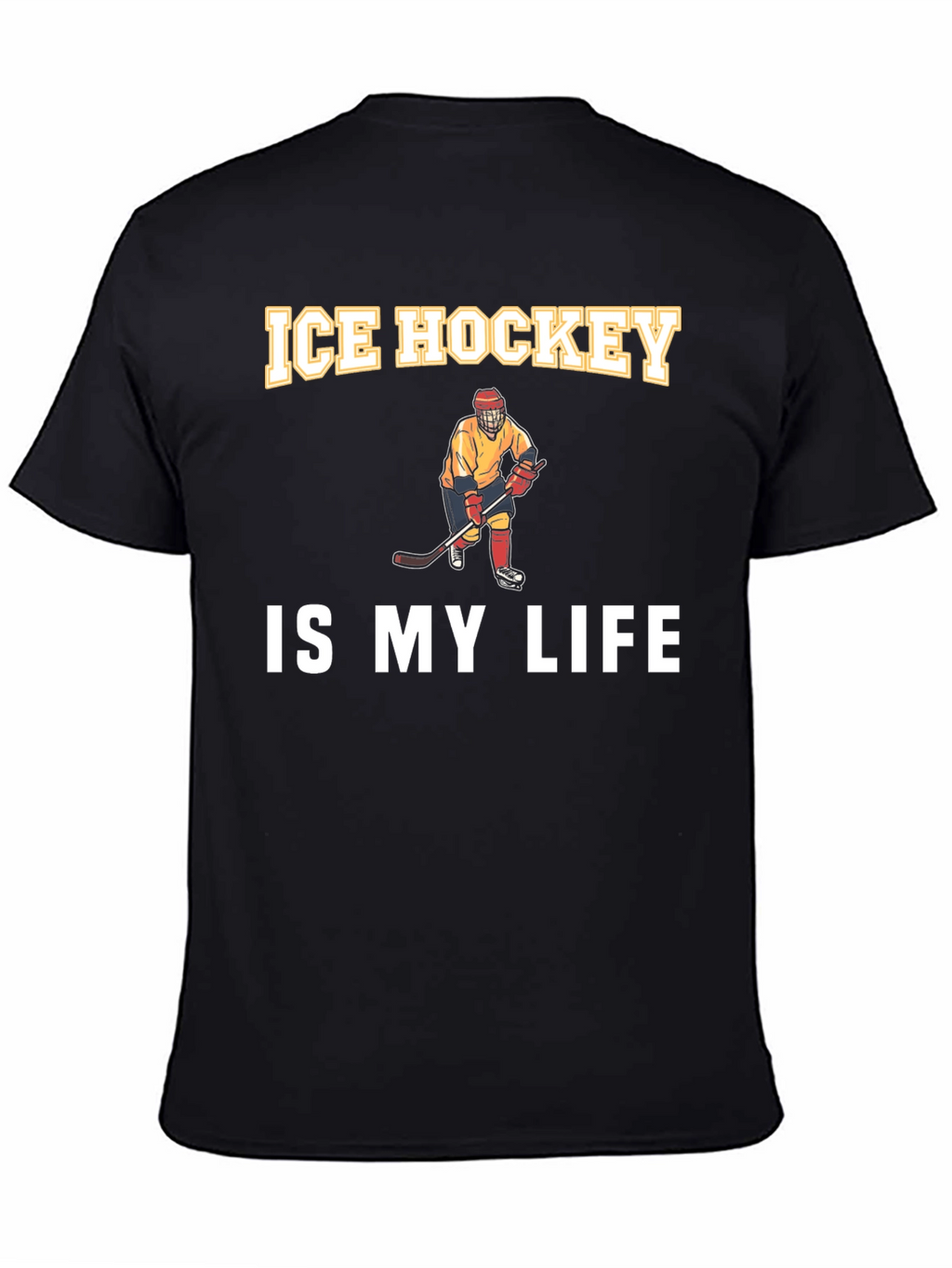 Ice Hockey is My Life Graphic Tee