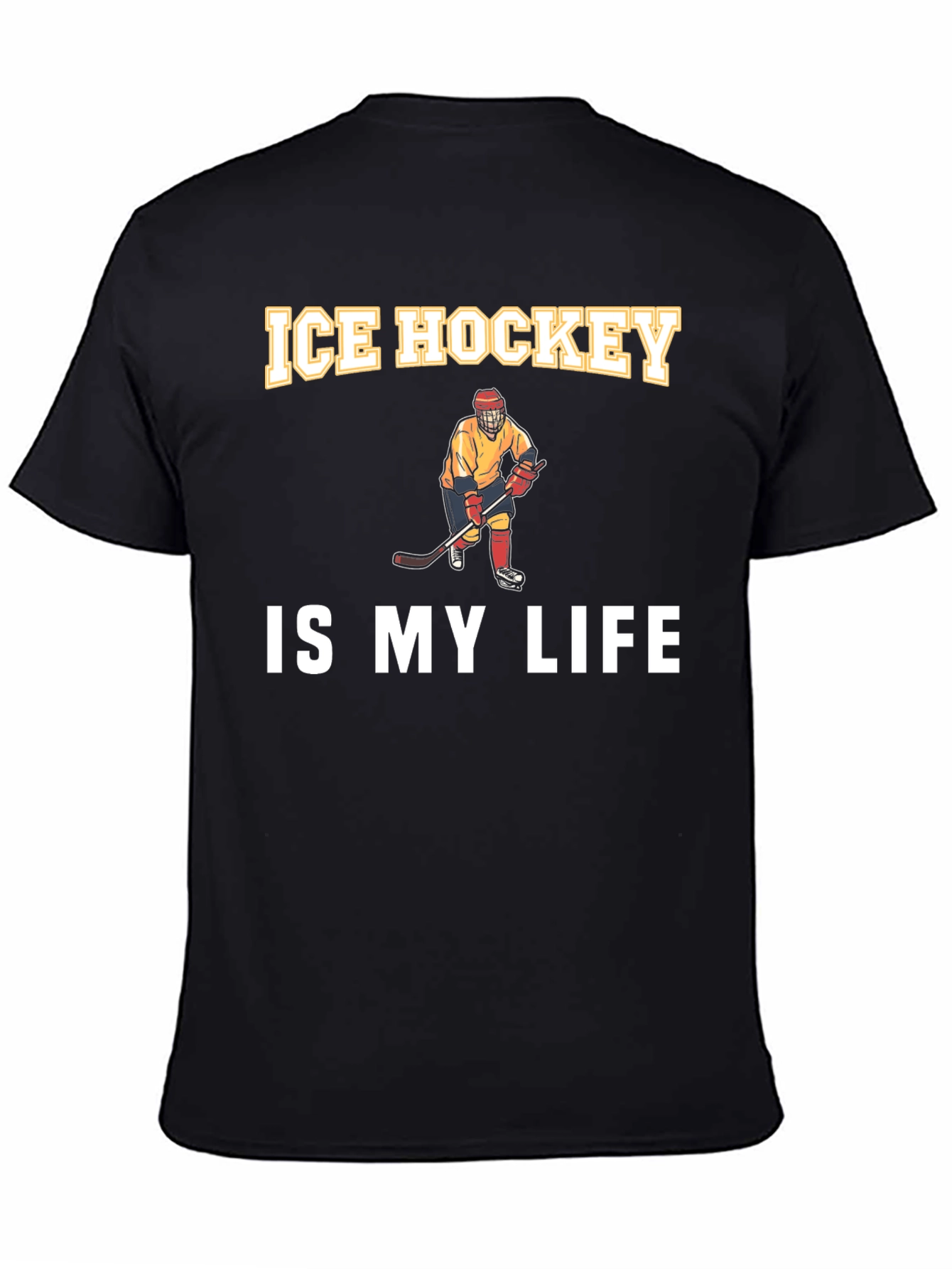 Ice Hockey is My Life Graphic Tee