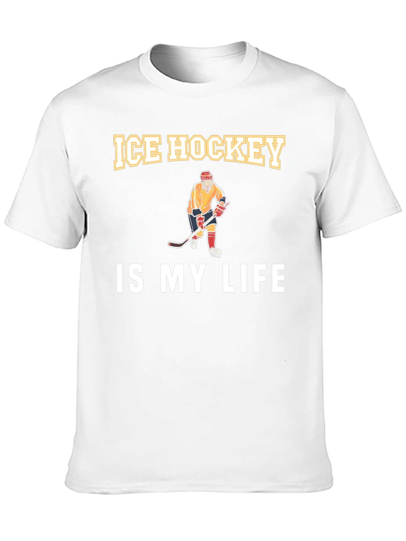 Ice Hockey is My Life Graphic Tee